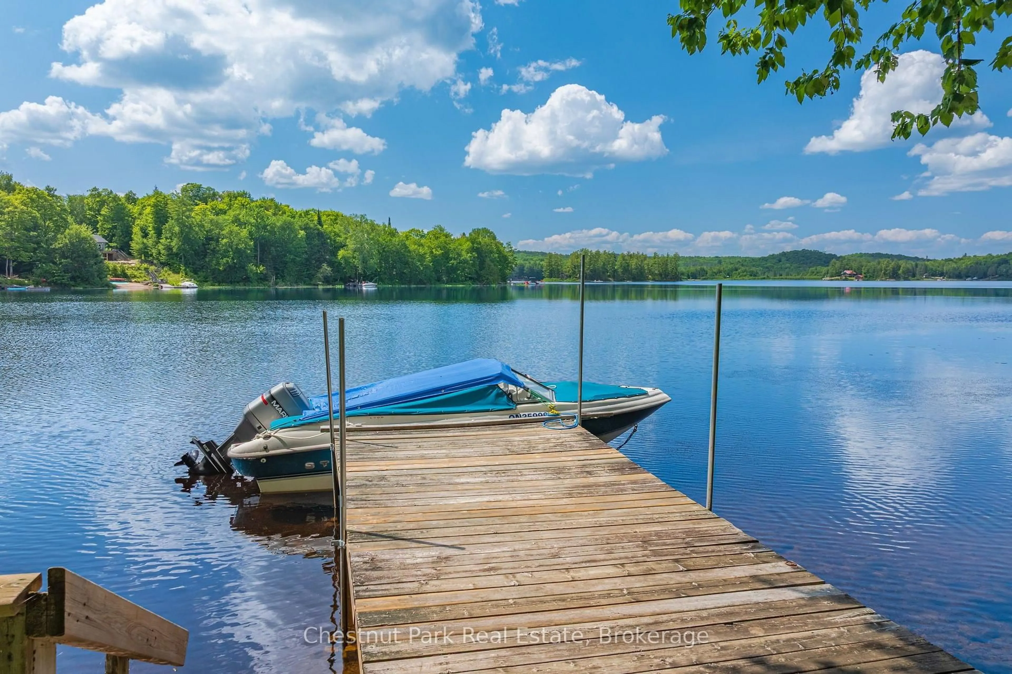 Patio, water/lake/river/ocean view for 412 Sherwood Dr, Perry Ontario P1H 2J6