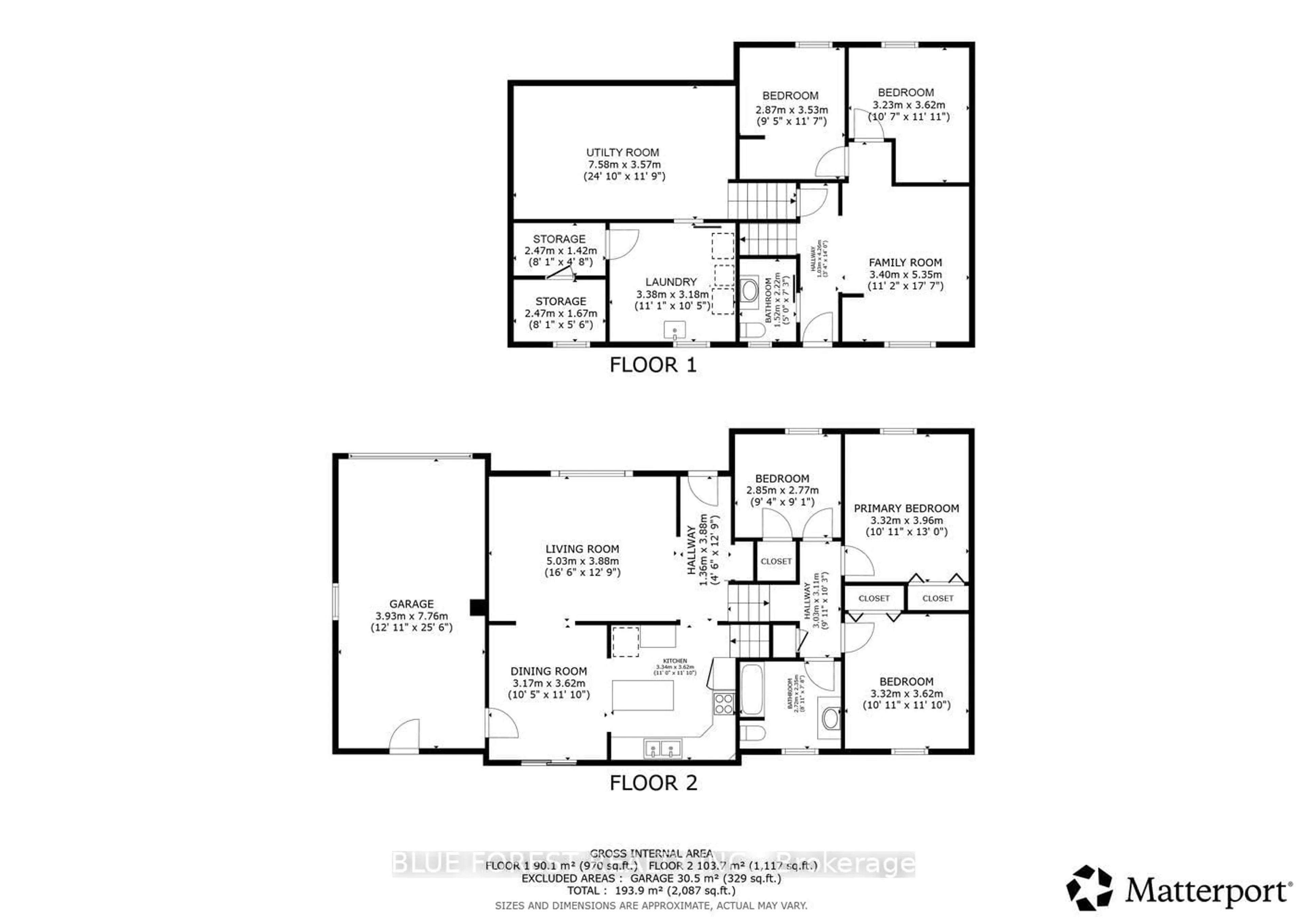 Floor plan for 16 Dell Dr, Strathroy-Caradoc Ontario N7G 3N5