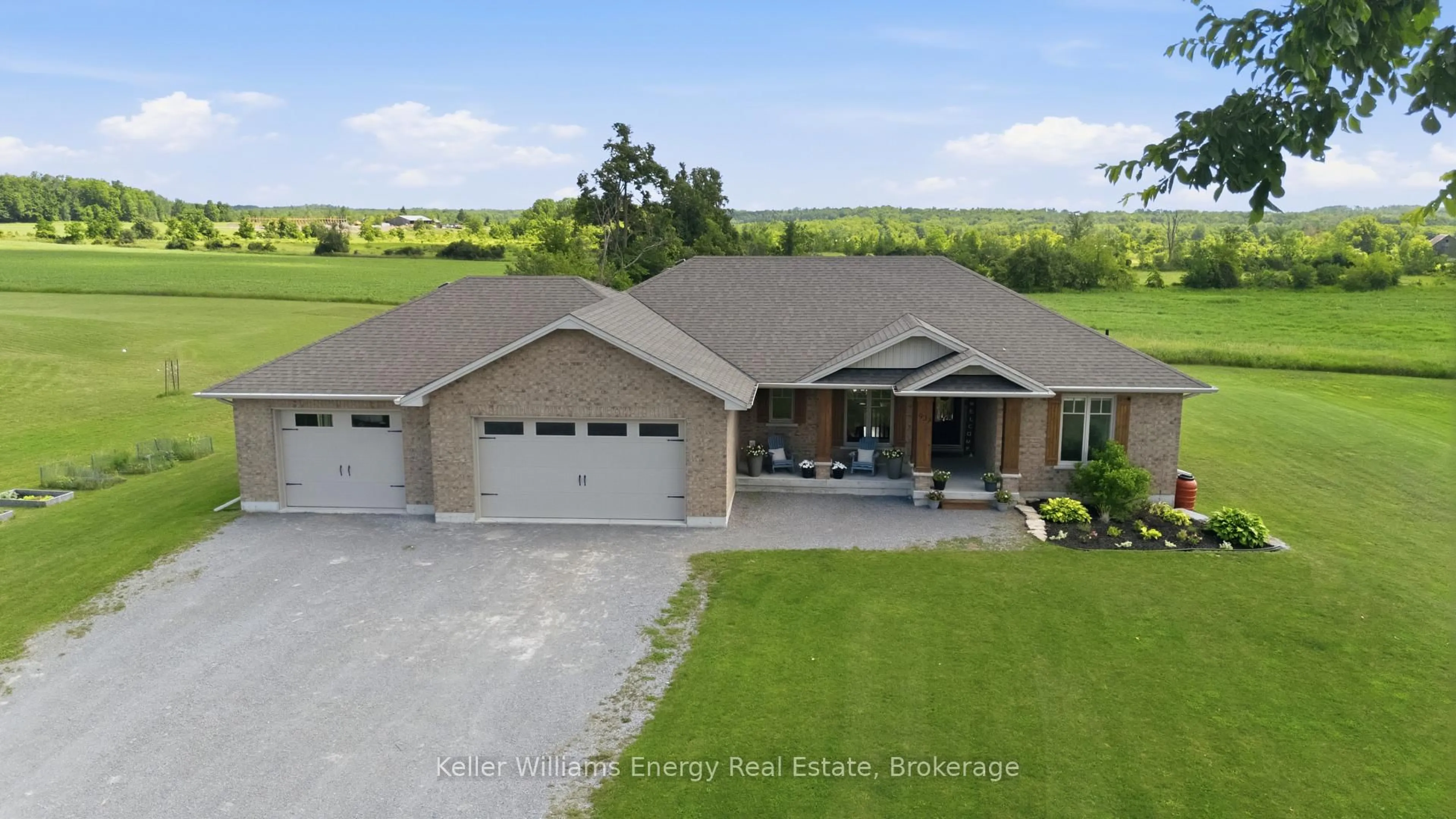 A pic from outside/outdoor area/front of a property/back of a property/a pic from drone, unknown for 937 Payne Line Rd, Douro-Dummer Ontario K0L 3A0