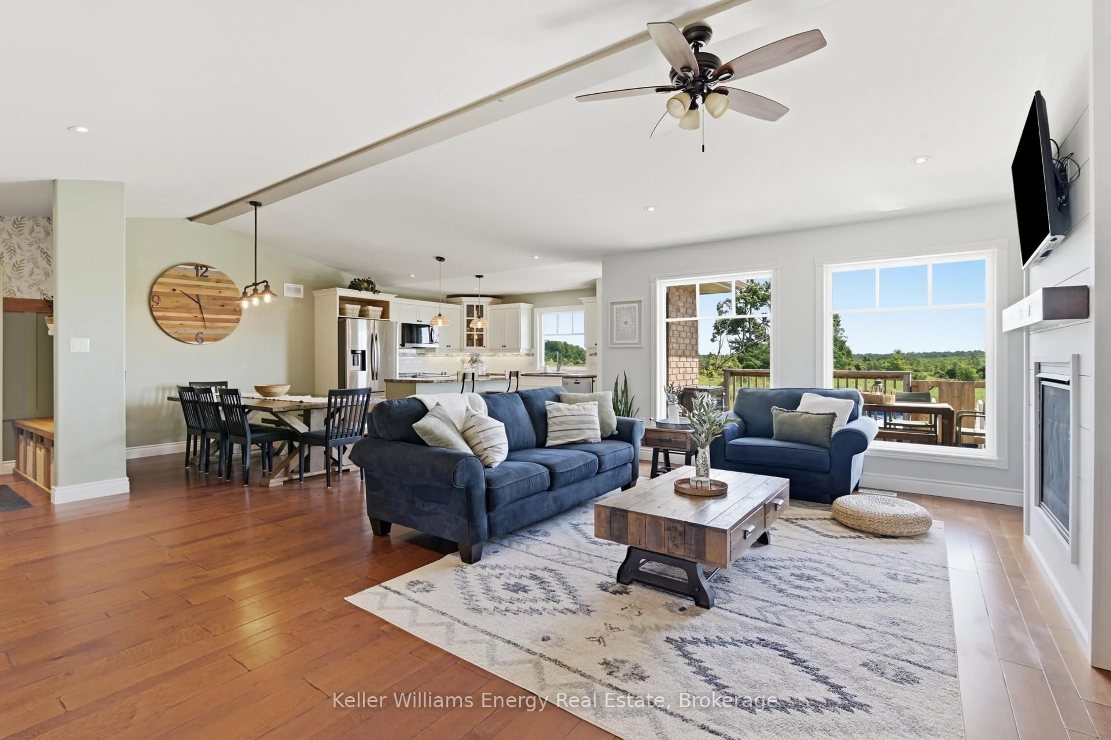 Living room with furniture, unknown for 937 Payne Line Rd, Douro-Dummer Ontario K0L 3A0