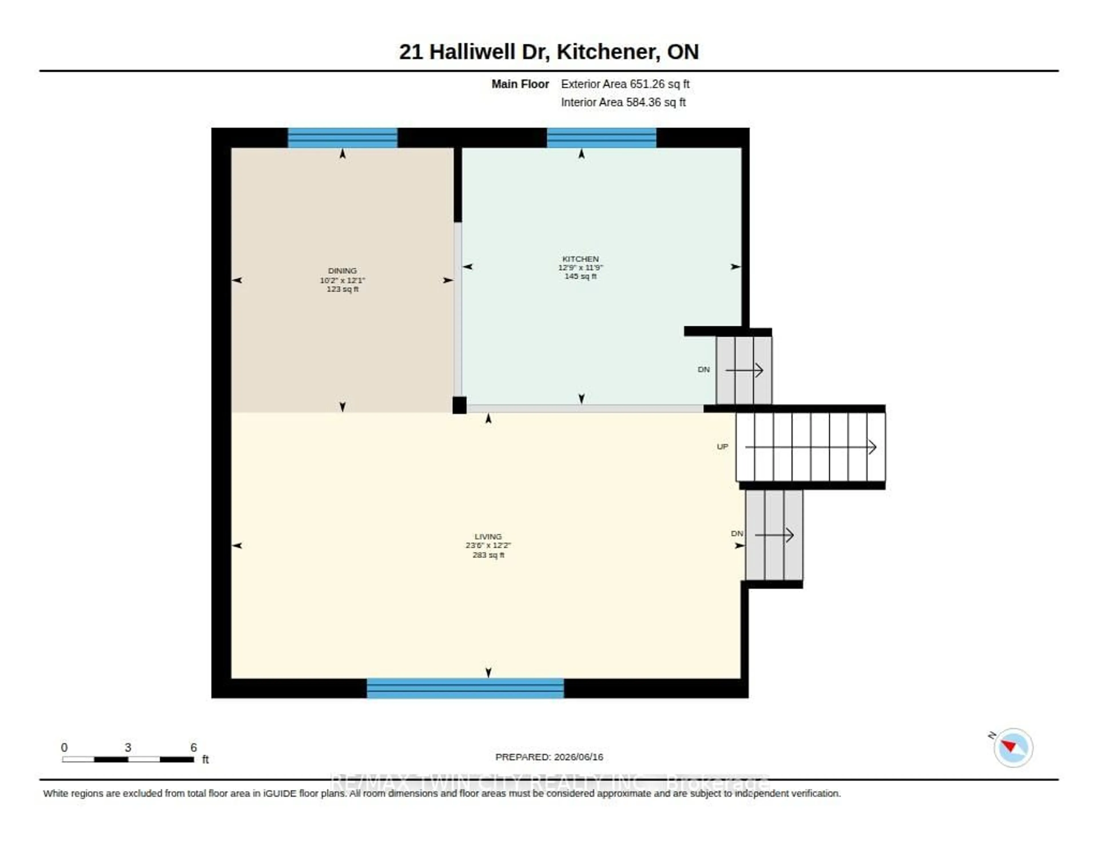Floor plan for 21 Halliwell Dr, Kitchener Ontario N2B 2M5