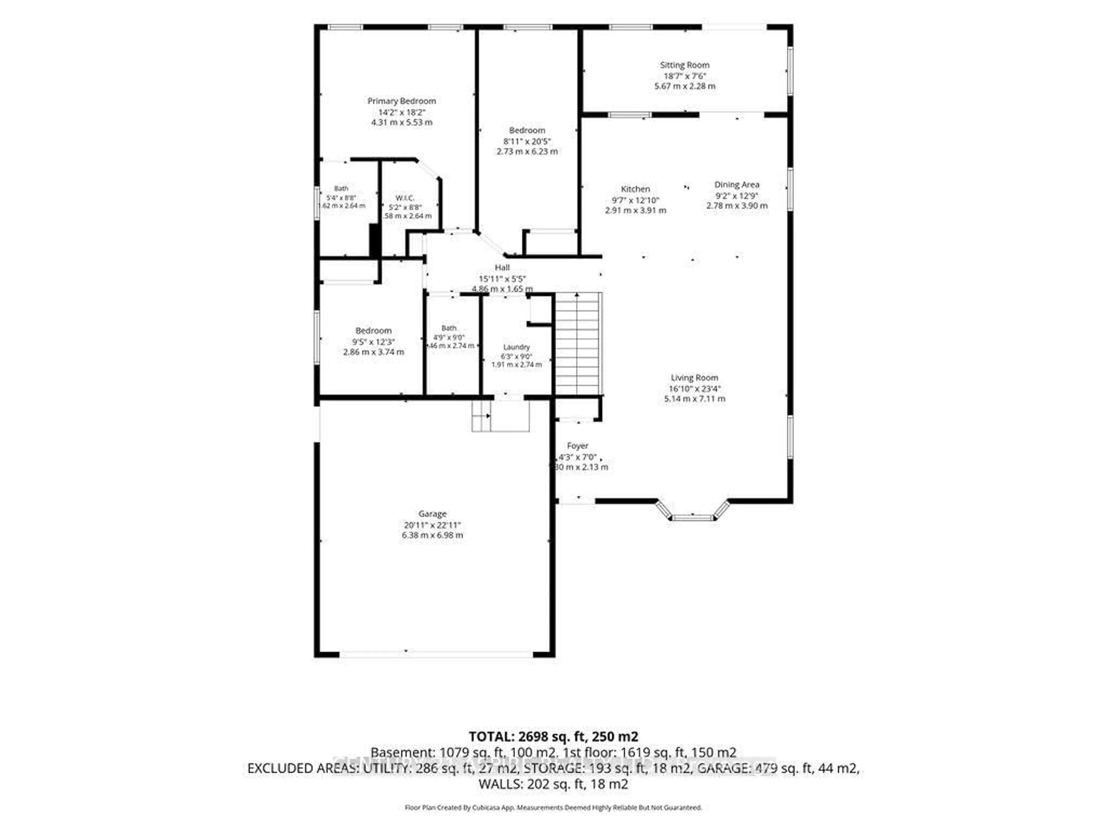 Floor plan for 48 Plum Tree Lane, Petawawa Ontario K8H 2W8