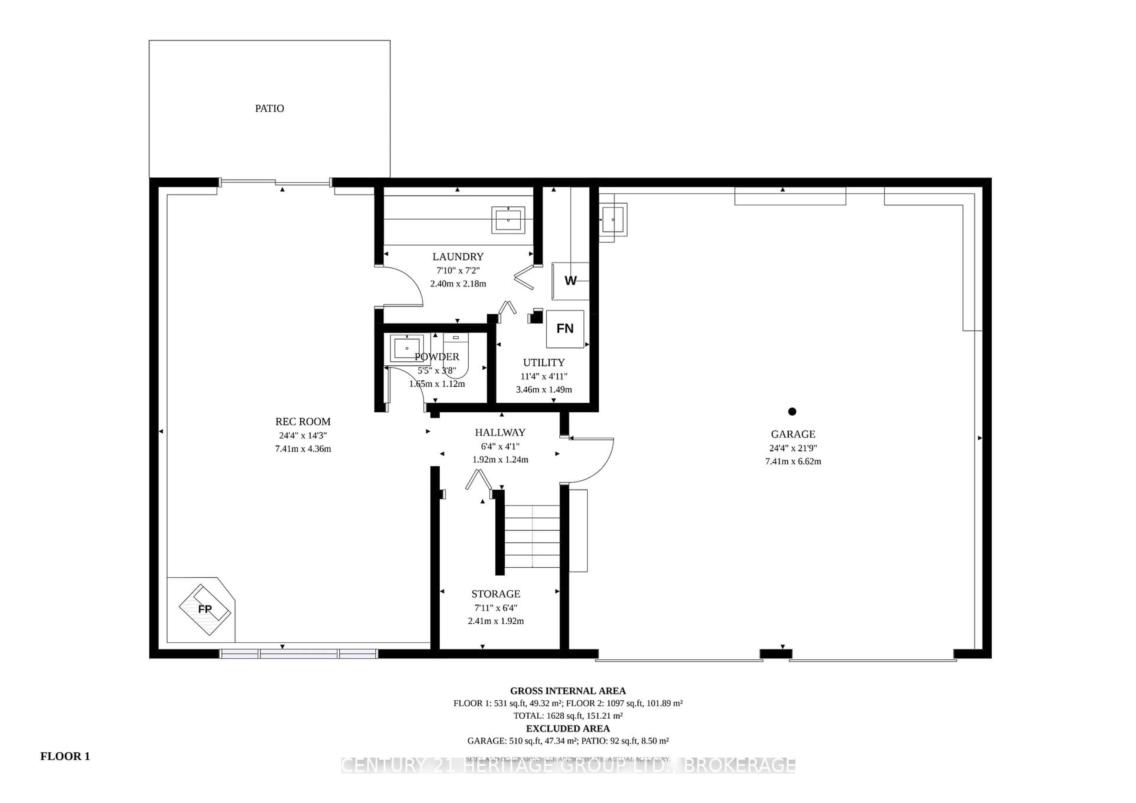 Floor plan for 52 Lochinvar Rd, Kingston Ontario K7M 6N8