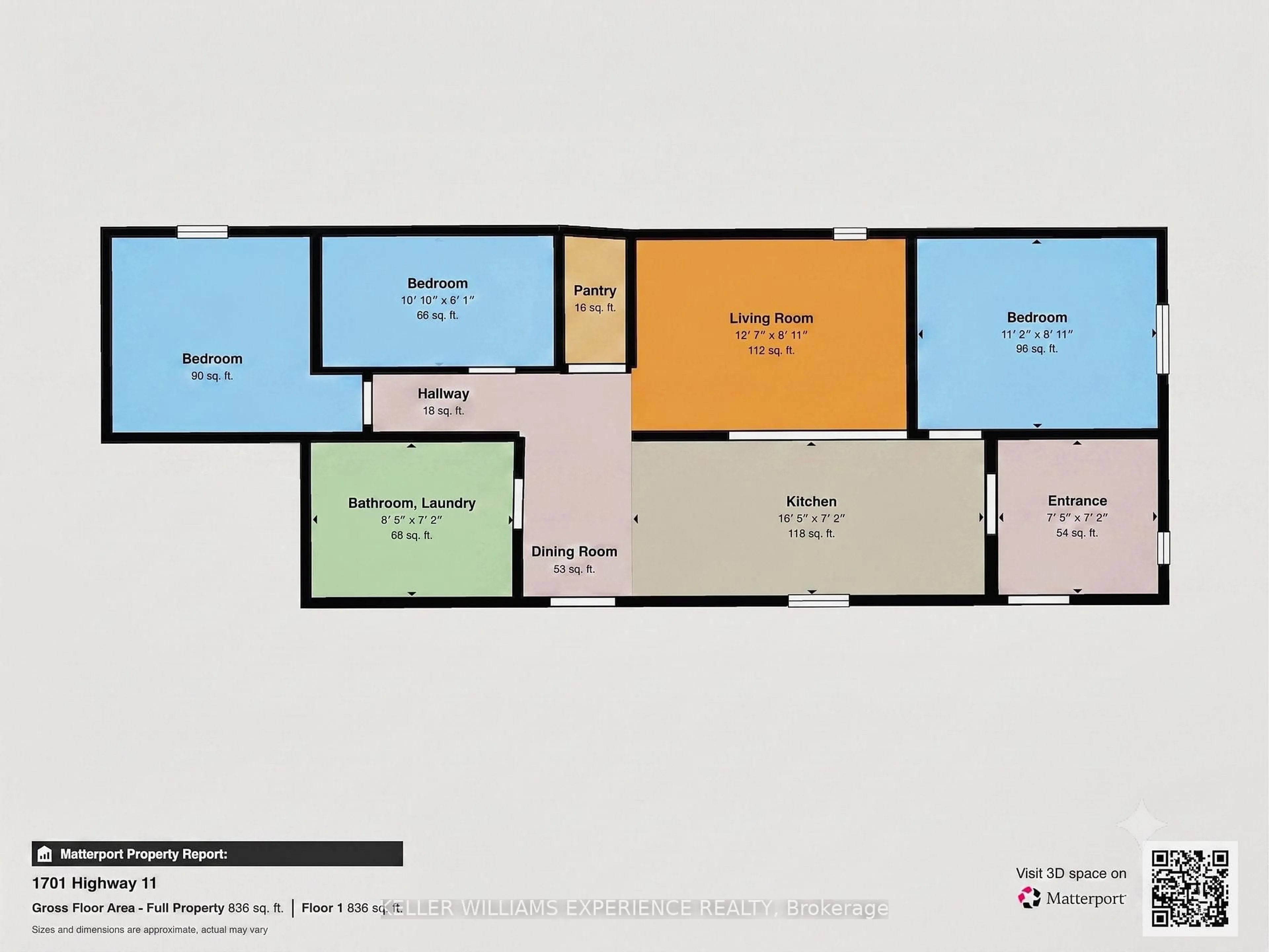 Floor plan for 1701-49 Highway 11 Highway, Gravenhurst Ontario P0E 1G0