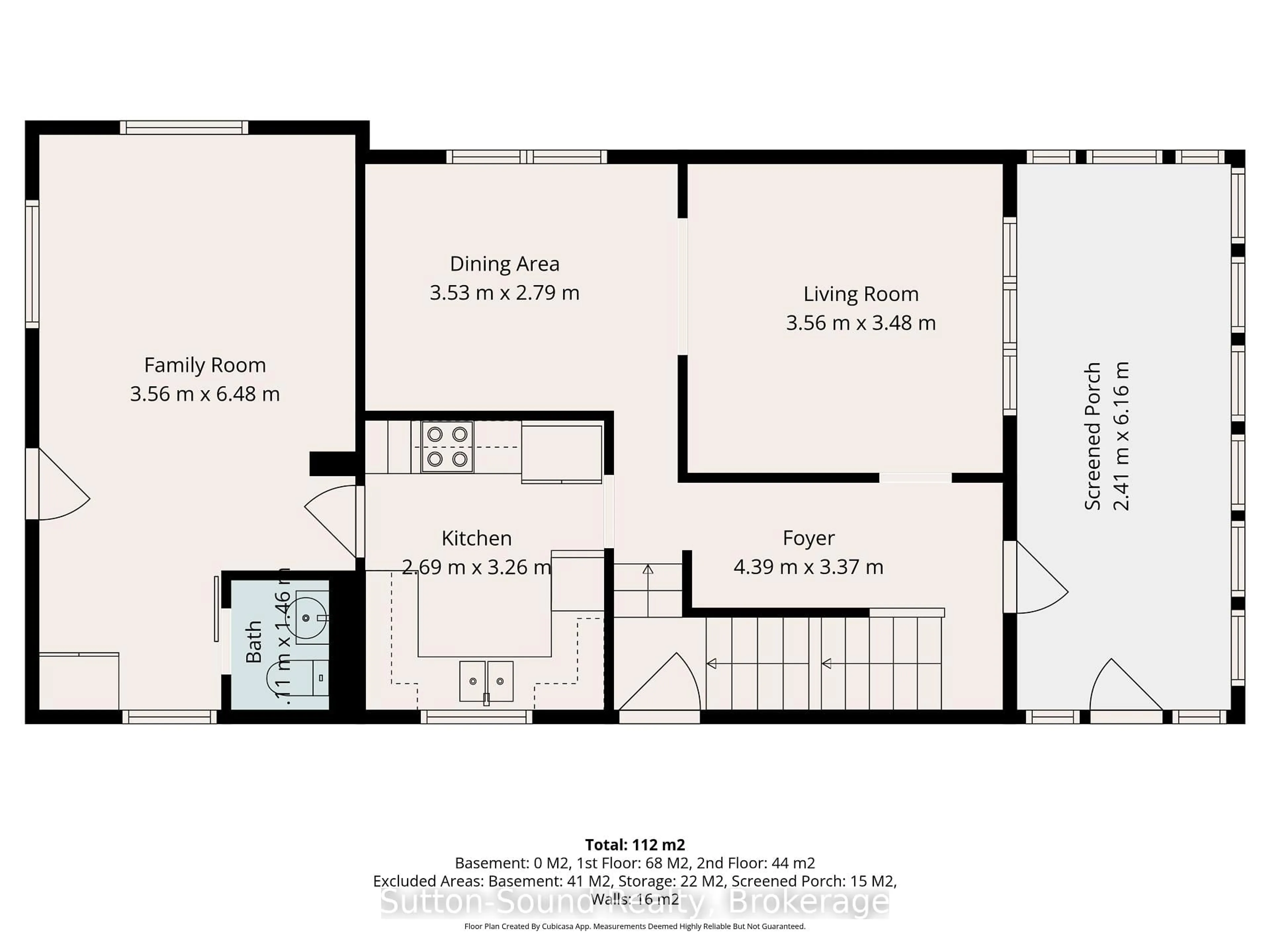 Floor plan for 740 6th St, Owen Sound Ontario N4K 1G7