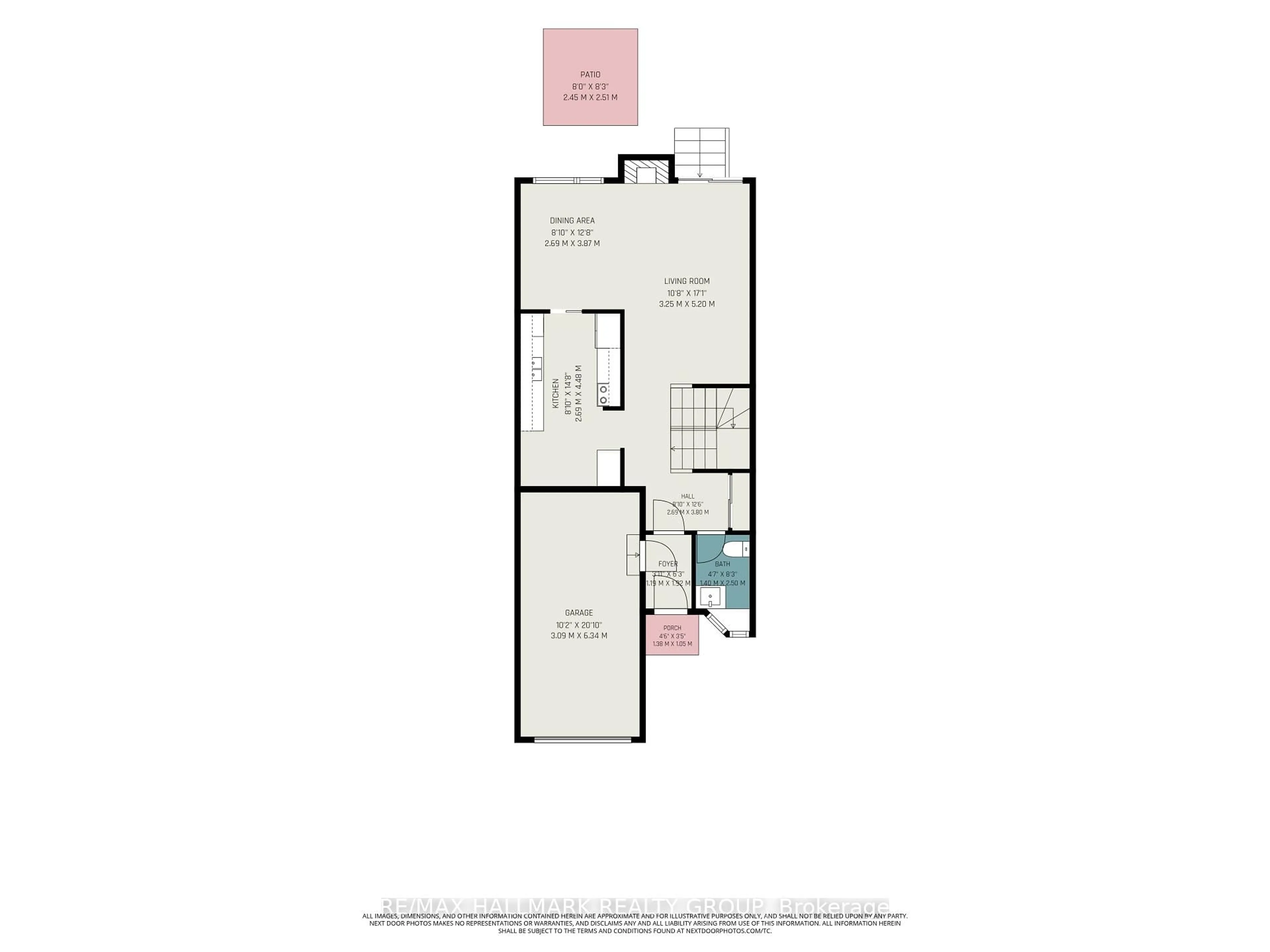 Floor plan for 710 Coronation Ave #63, Ottawa Ontario K1G 4G7