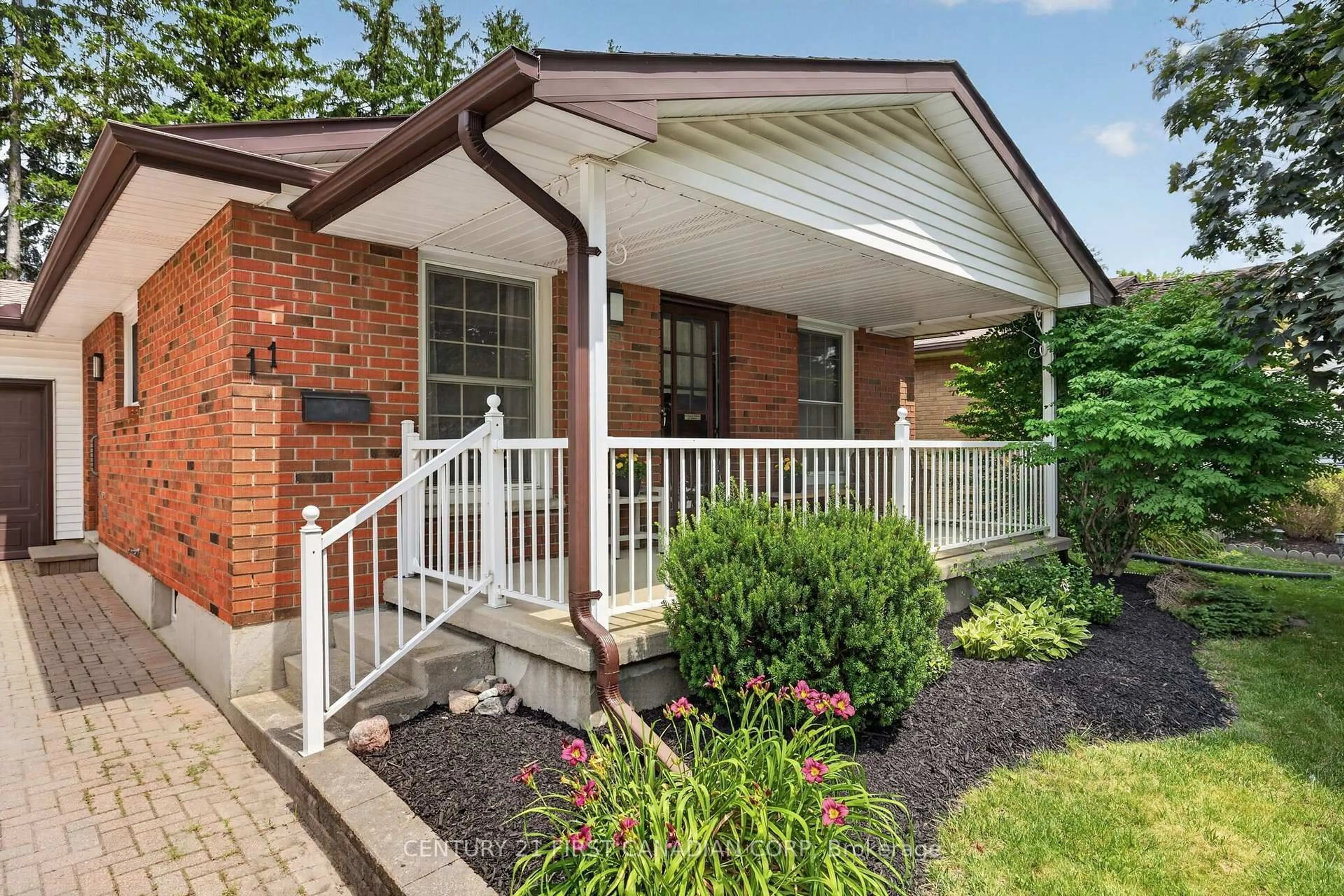 Home with brick exterior material, street for 11 Cornell Cres, London East Ontario N5V 1N2