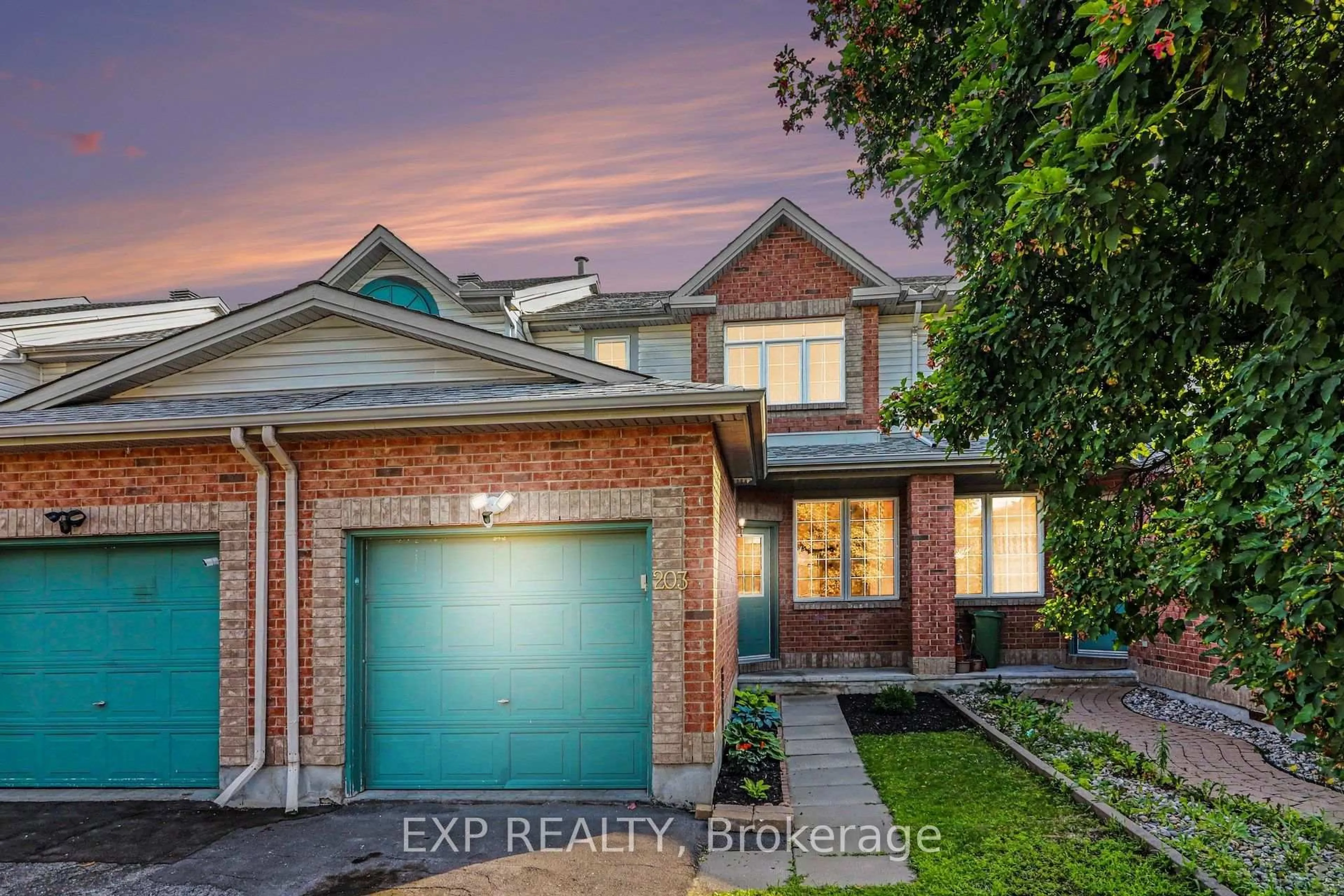 Home with brick exterior material, street for 203 Duntroon Circ, Ottawa Ontario K1T 4C9