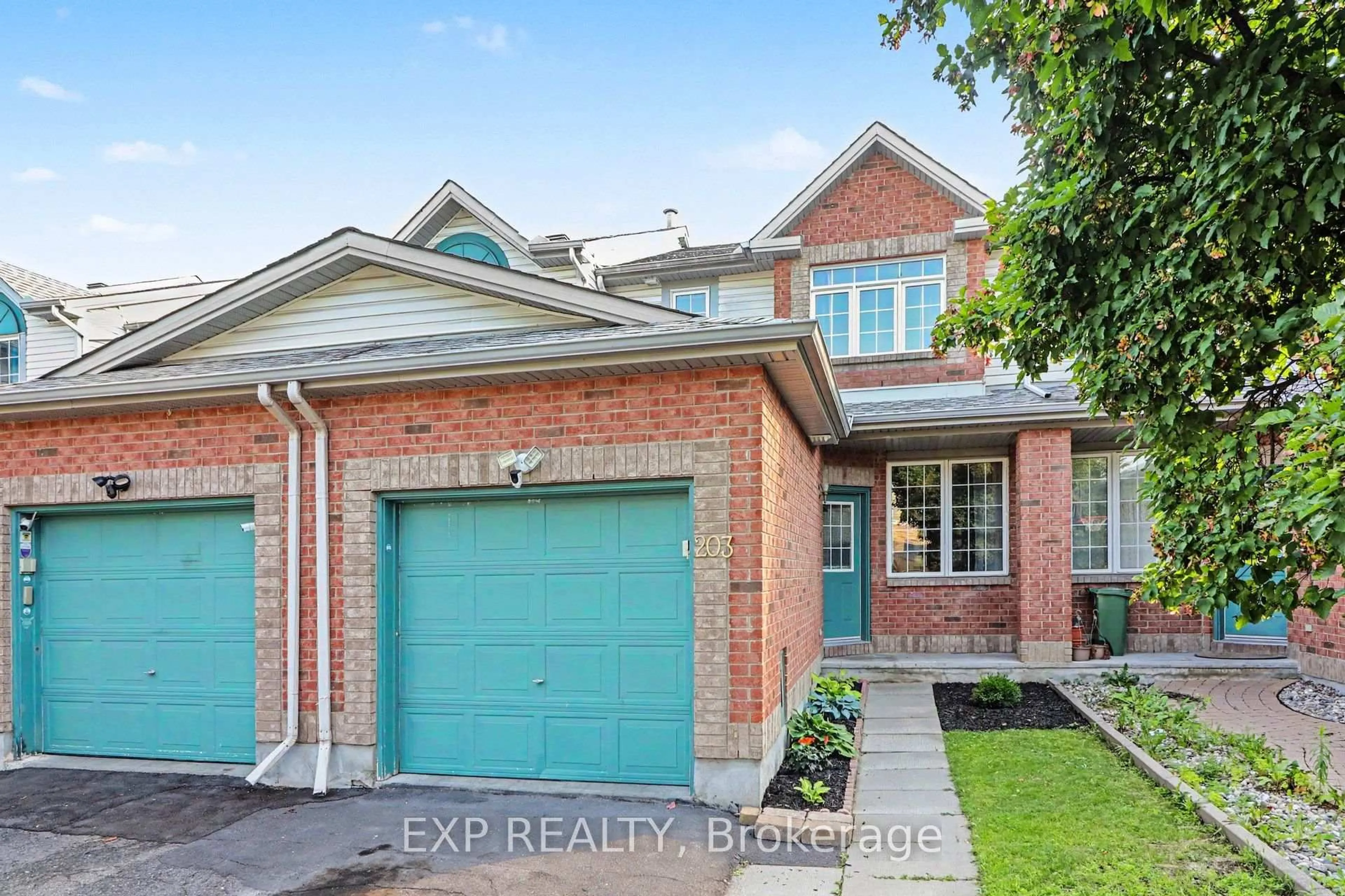 Home with brick exterior material, street for 203 Duntroon Circ, Ottawa Ontario K1T 4C9