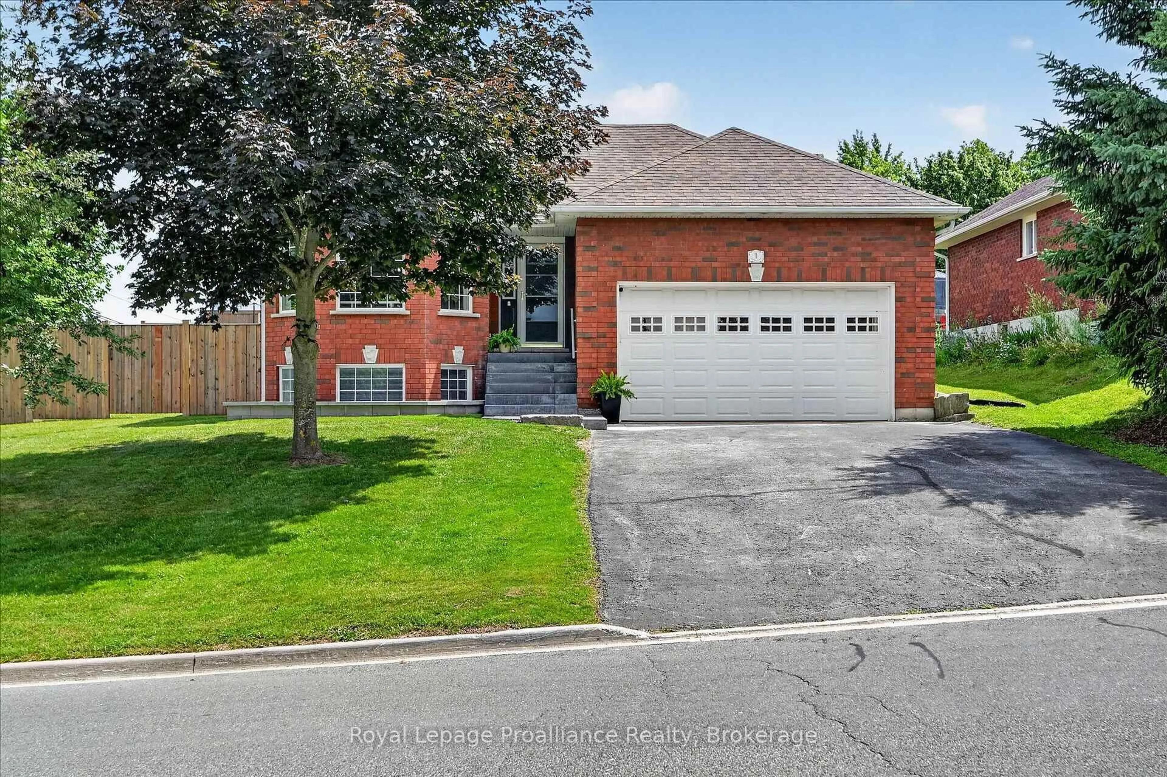 Home with brick exterior material, street for 1 Fortye Gate, Peterborough Ontario K9K 2E7