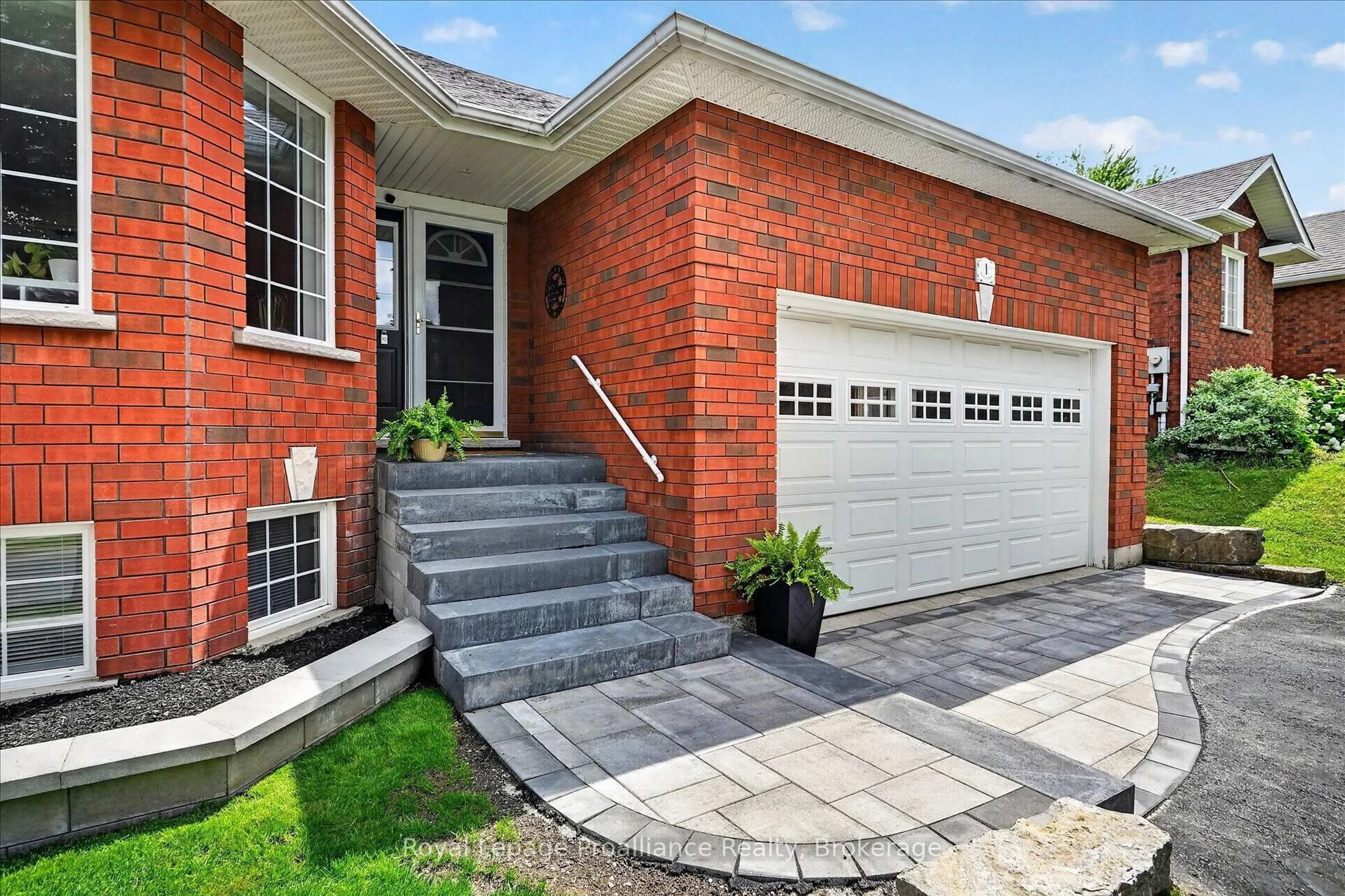 Home with brick exterior material, street for 1 Fortye Gate, Peterborough Ontario K9K 2E7