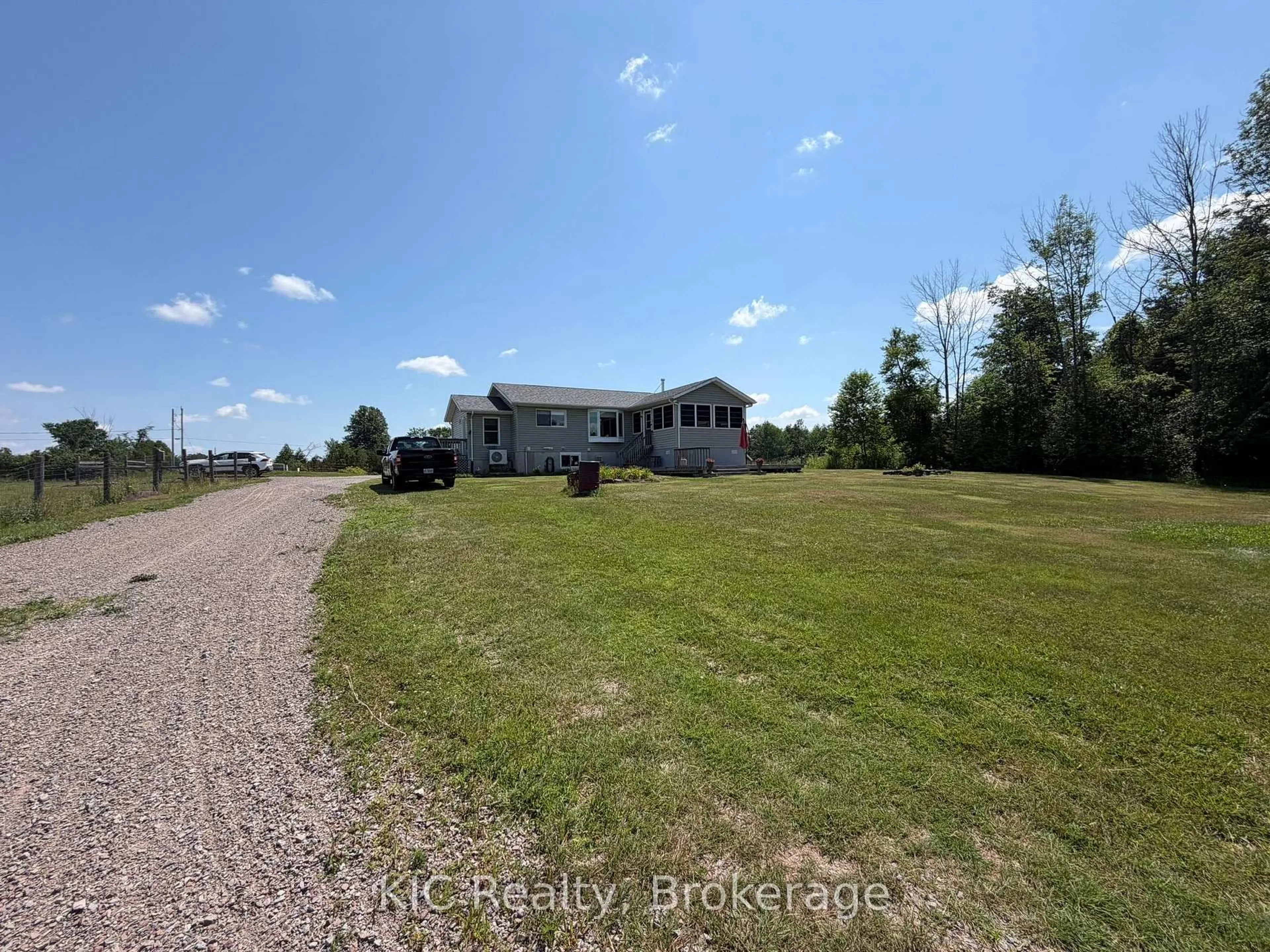 A pic from outside/outdoor area/front of a property/back of a property/a pic from drone, unknown for 221 Jones Rd, Madoc Ontario K0K 2K0