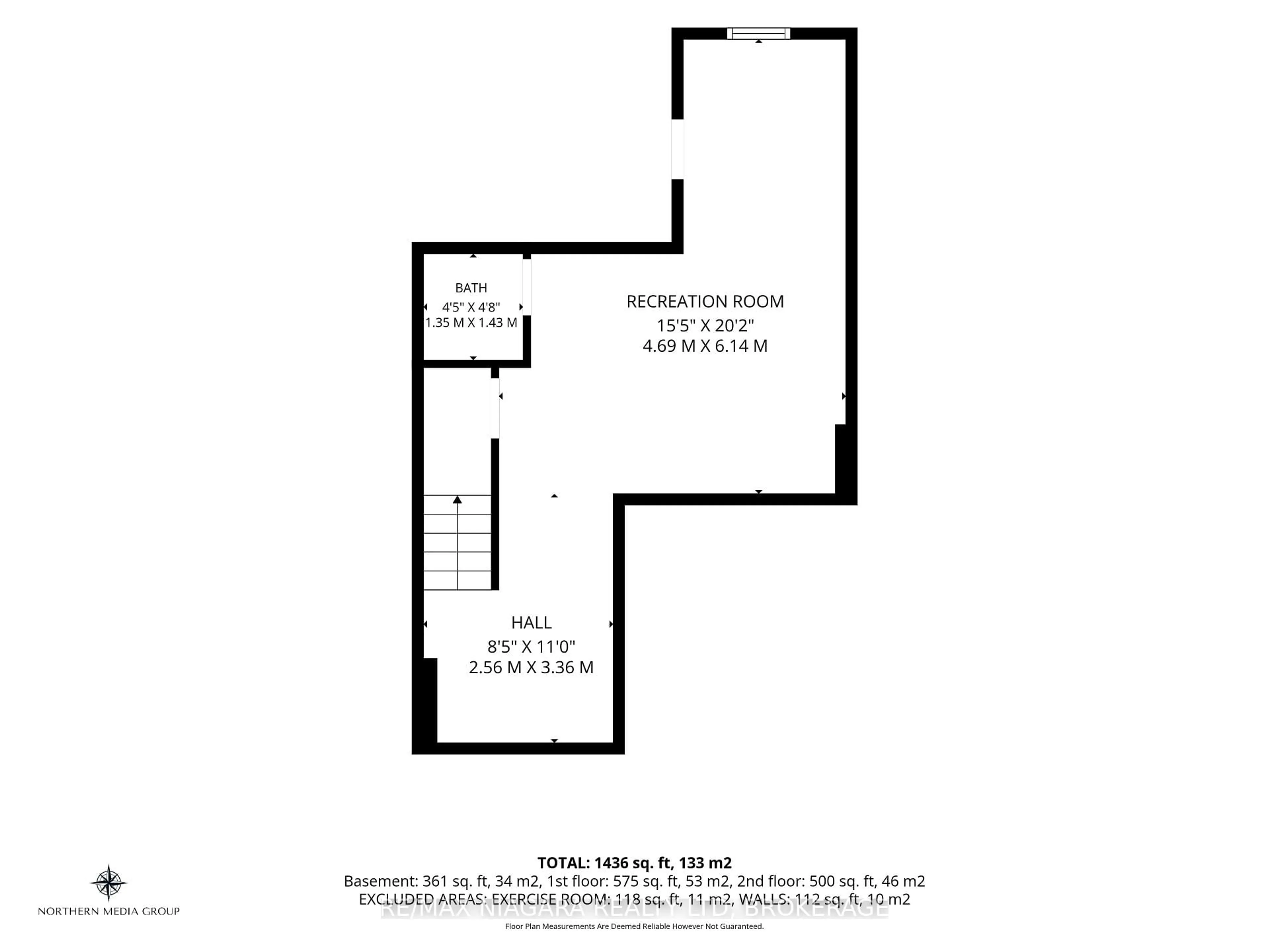 Floor plan for 29 ROMY Cres, Thorold Ontario L2V 4L1