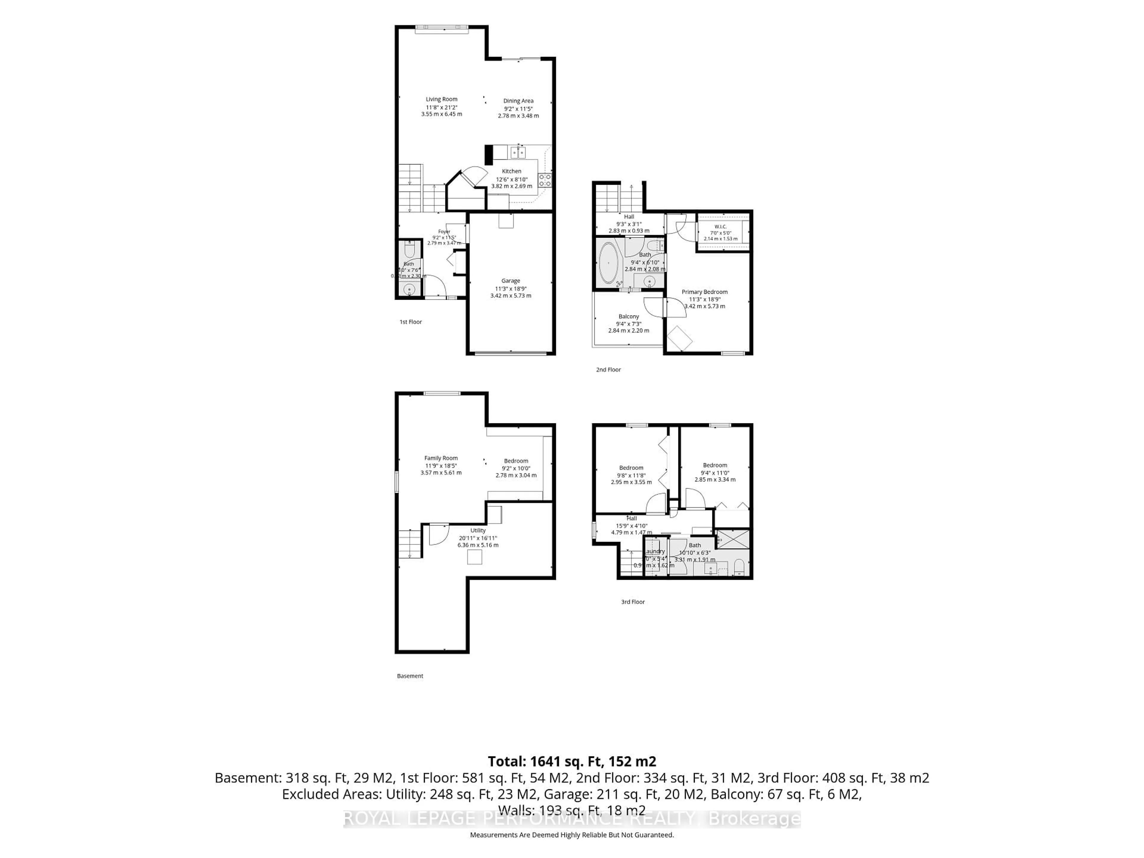 Floor plan for 522 Jase St, Cornwall Ontario K6H 7G4