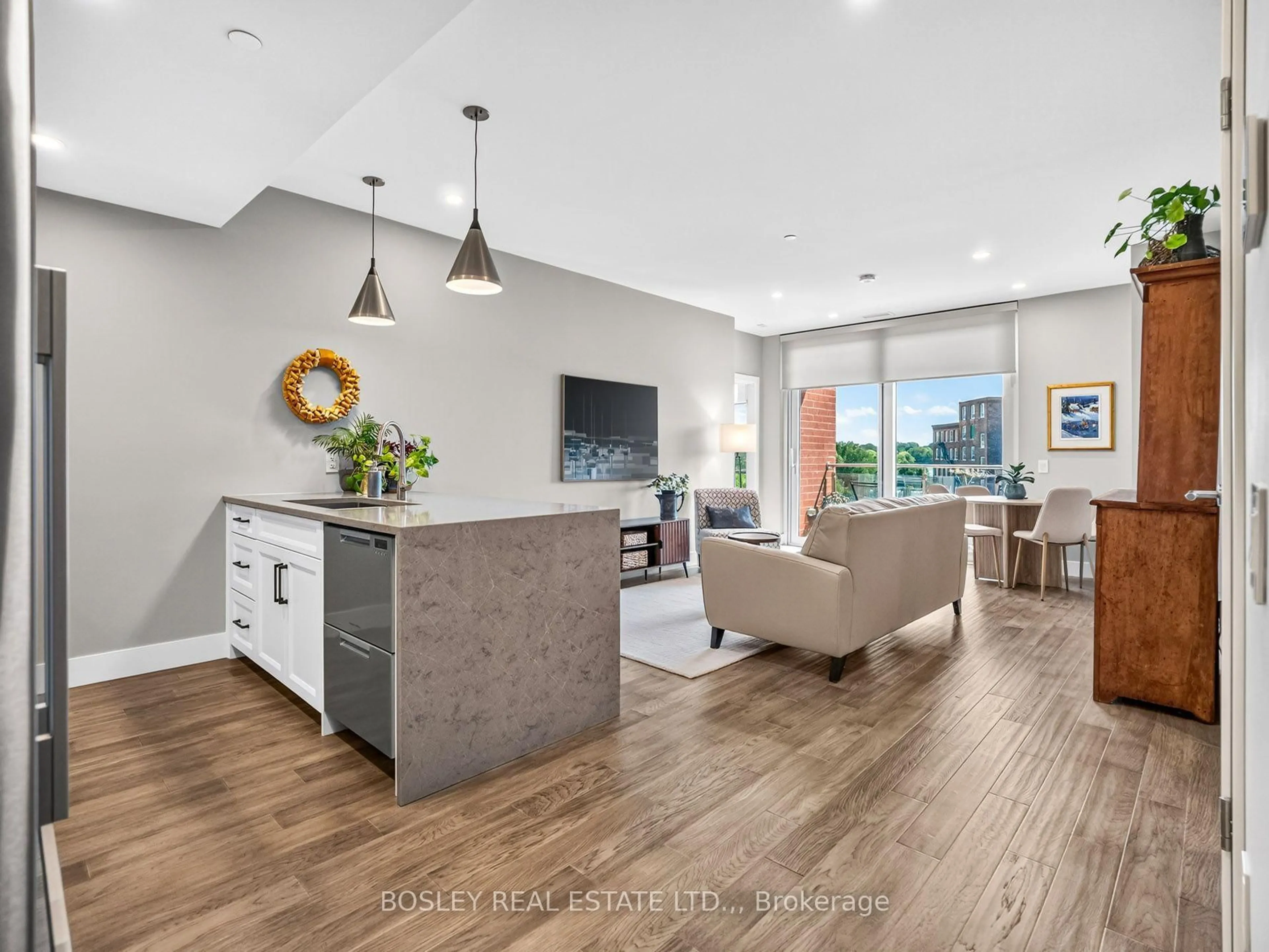 Open concept kitchen, unknown for 57 Lakeport Rd #307, St. Catharines Ontario L2N 4P6