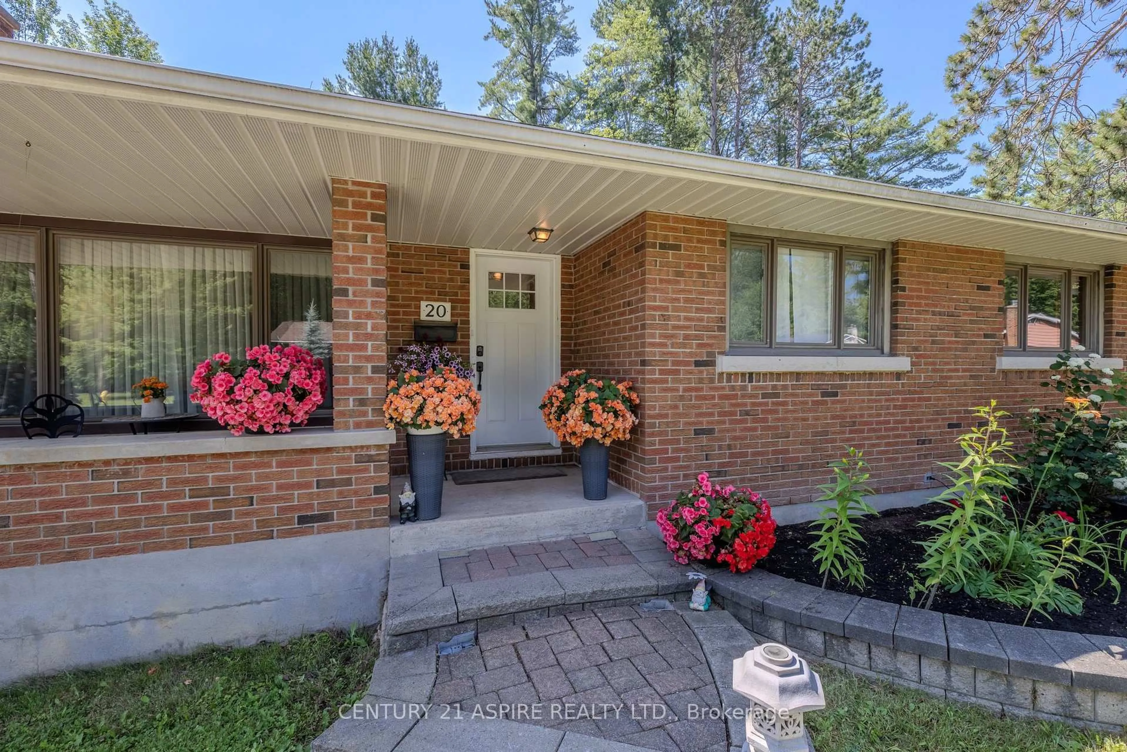 Home with brick exterior material, street for 20 Kramer Ave, Petawawa Ontario K8H 2A2