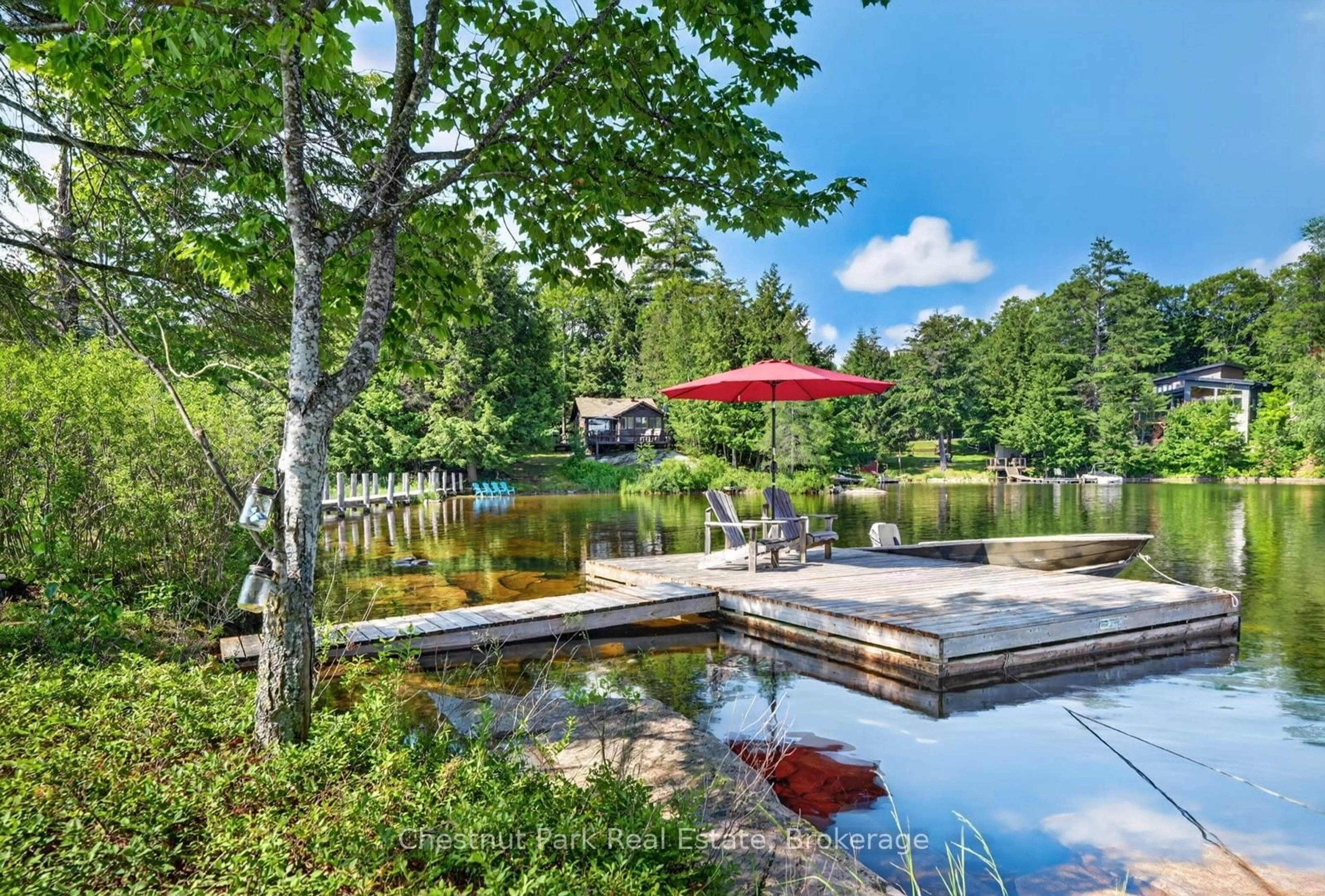 Patio, water/lake/river/ocean view for 1452 Kushog Lake Rd, Algonquin Highlands Ontario K0M 1S0