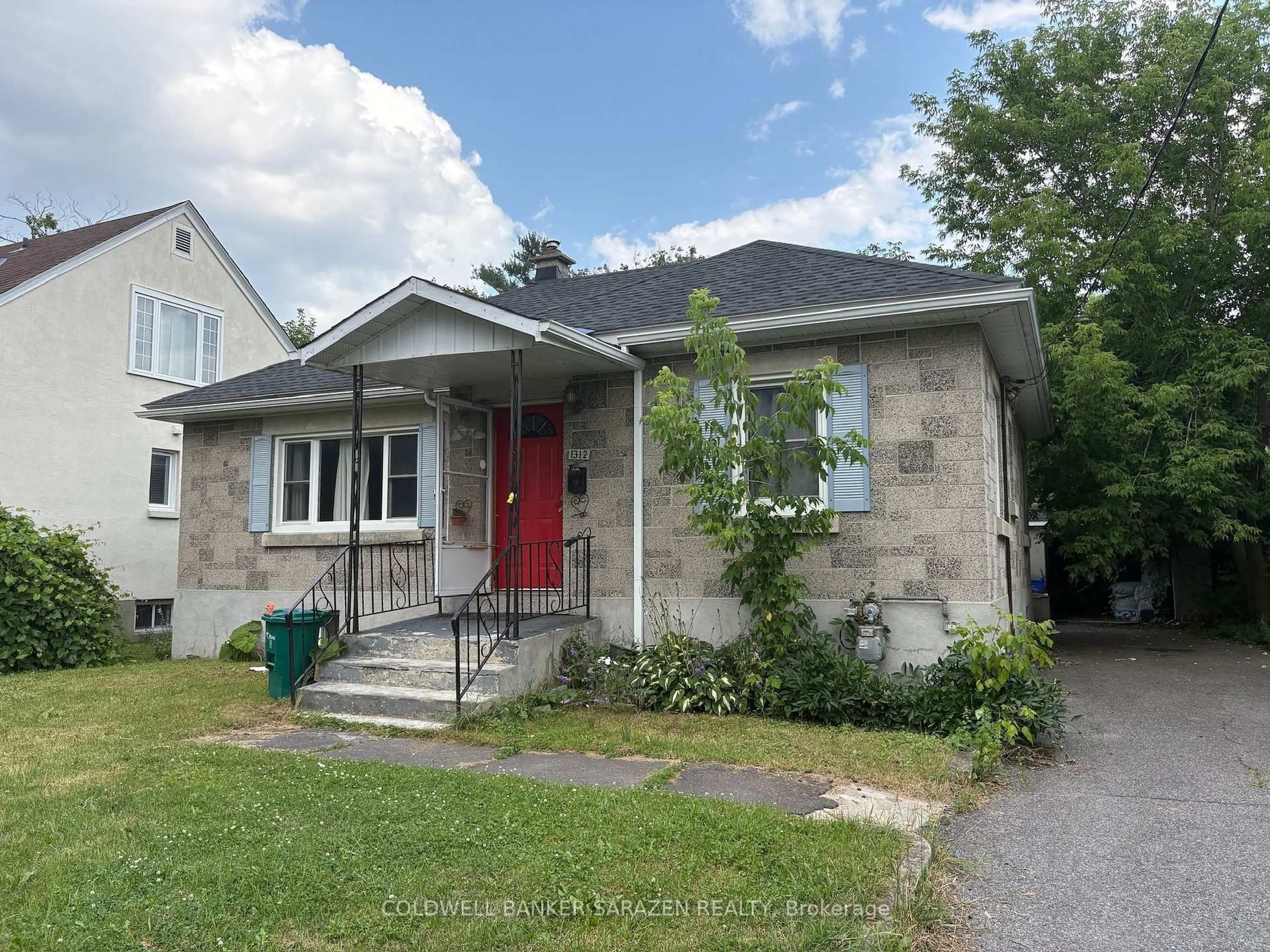 Home with brick exterior material, street for 1312 Thames St, Ottawa Ontario K1Z 7N4