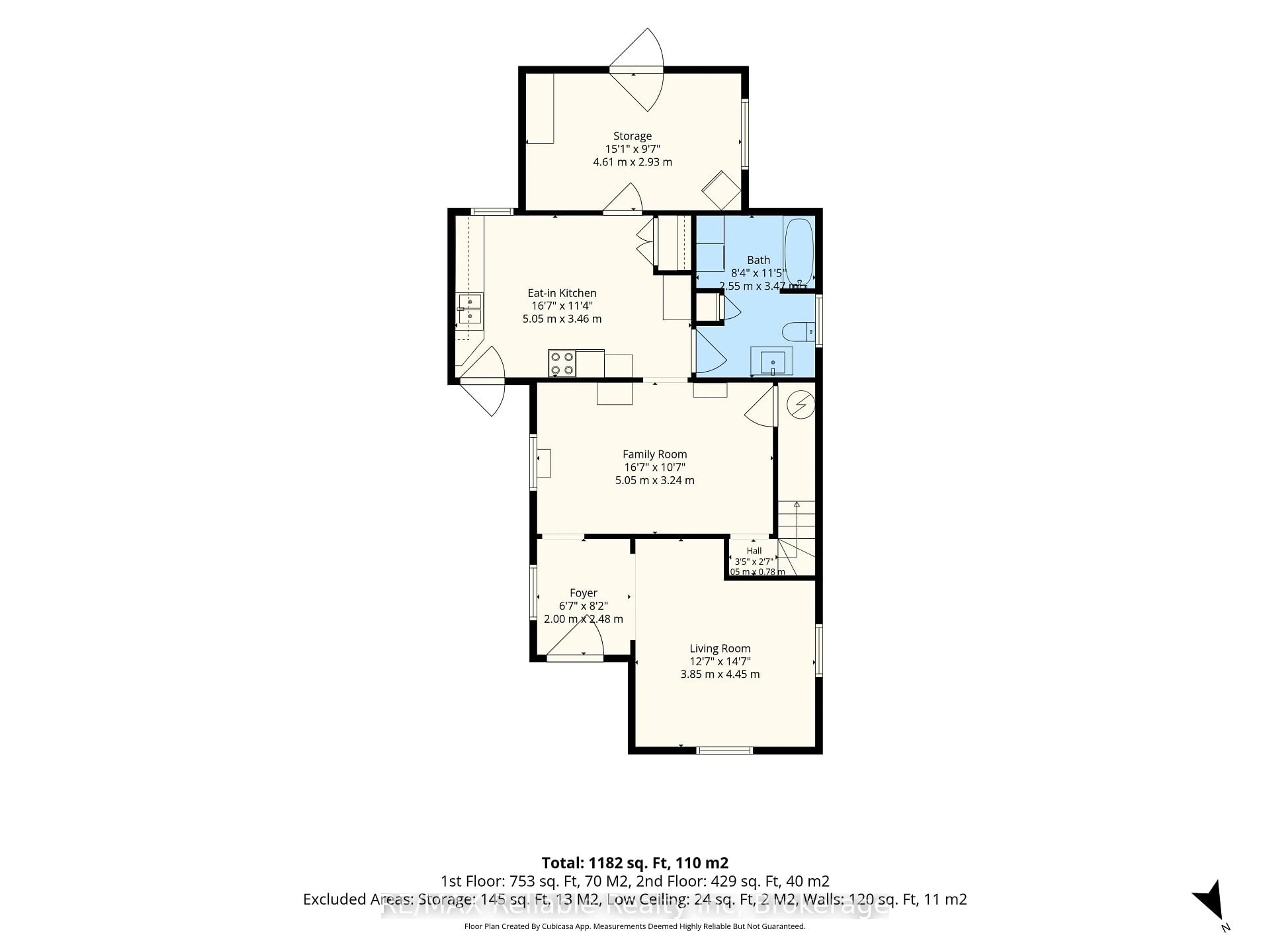 Floor plan for 79 Market St, Huron East Ontario N0K 1W0