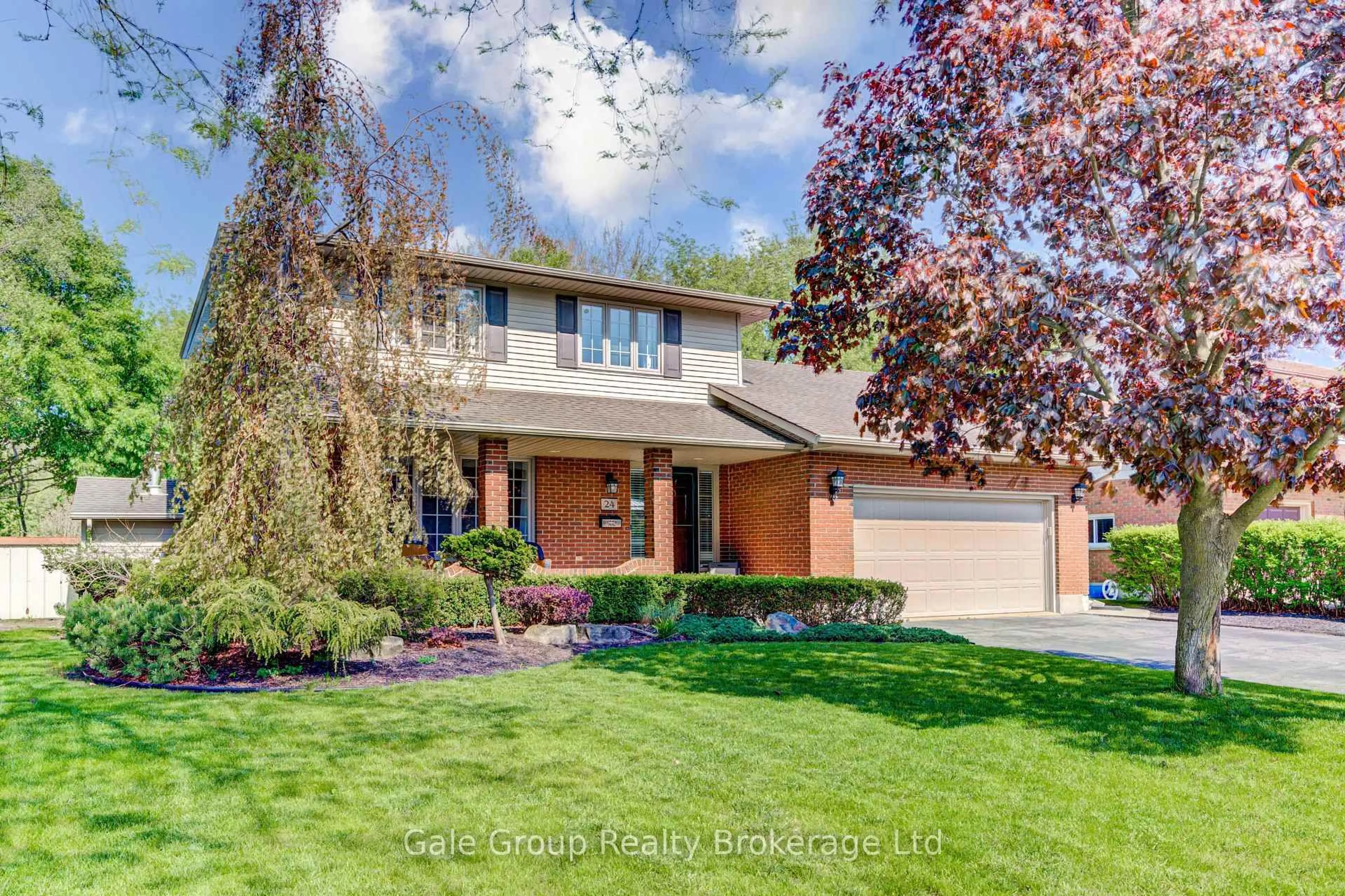 Home with brick exterior material, street for 24 Van Norman Dr, Tillsonburg Ontario N4G 4S2