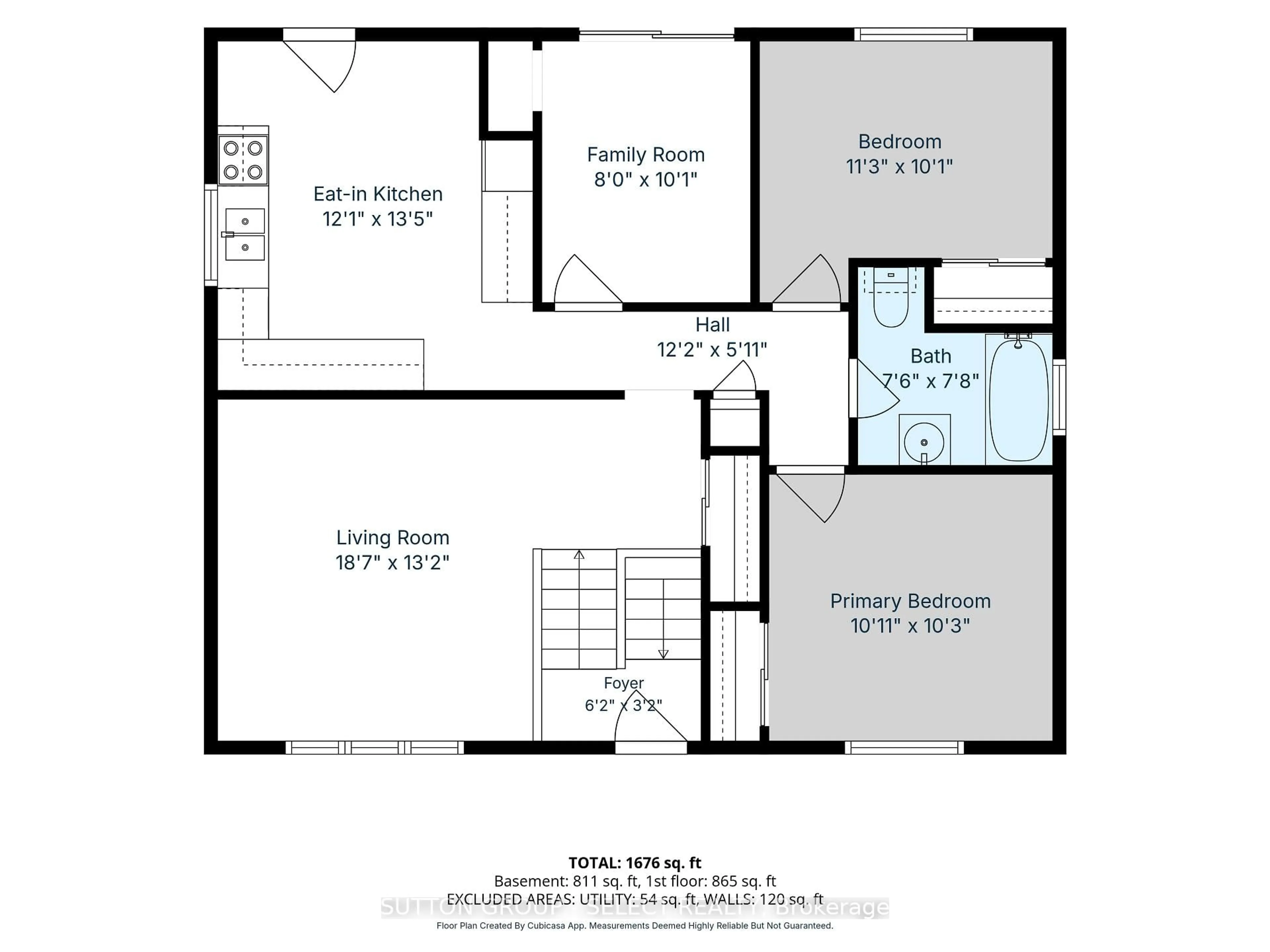 Floor plan for 280 Charlotte St, Central Elgin Ontario N5L 1A8