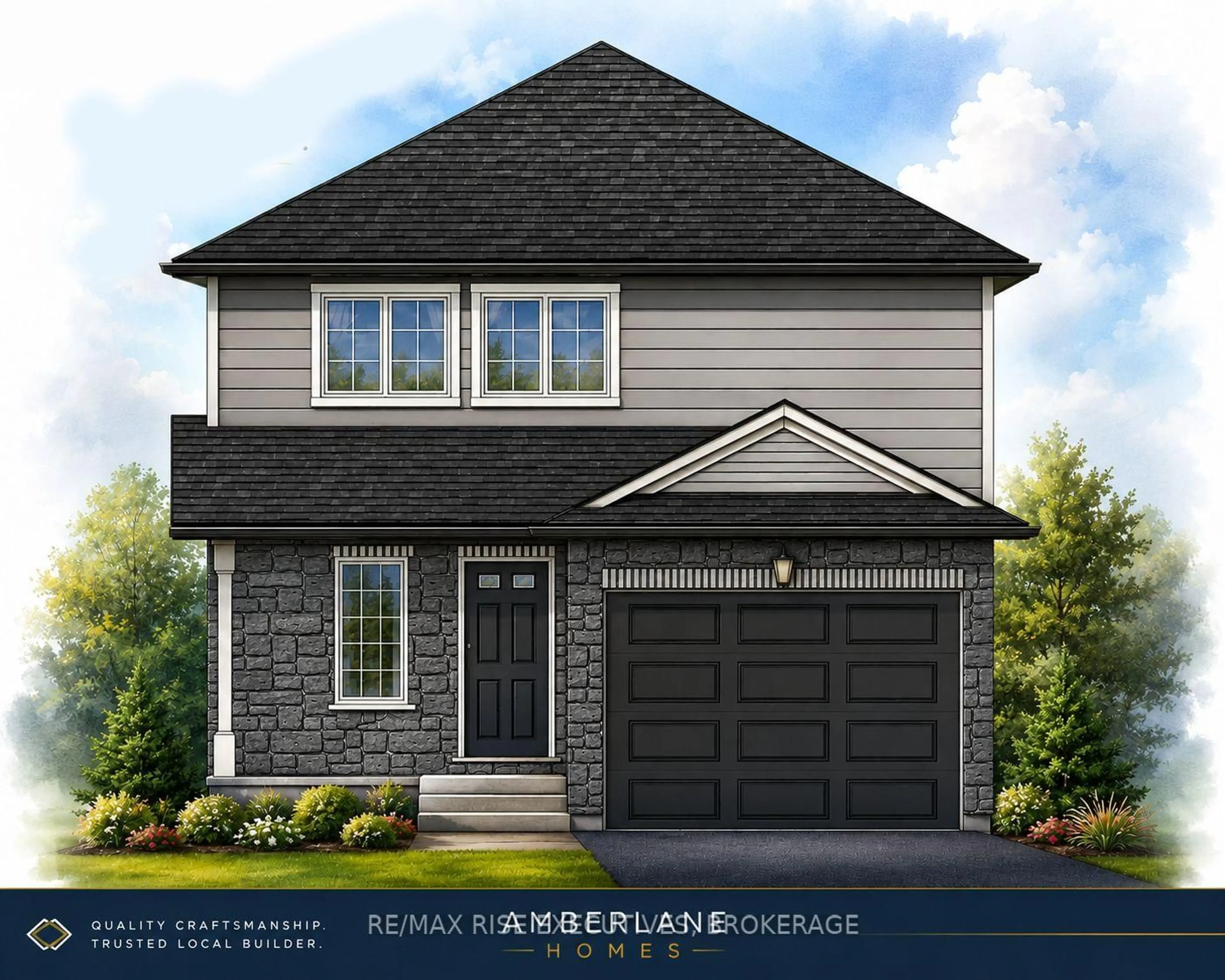 Home with brick exterior material, street for 173 Sweet Grass Lane, Bissett Creek Ontario K0H 2H0