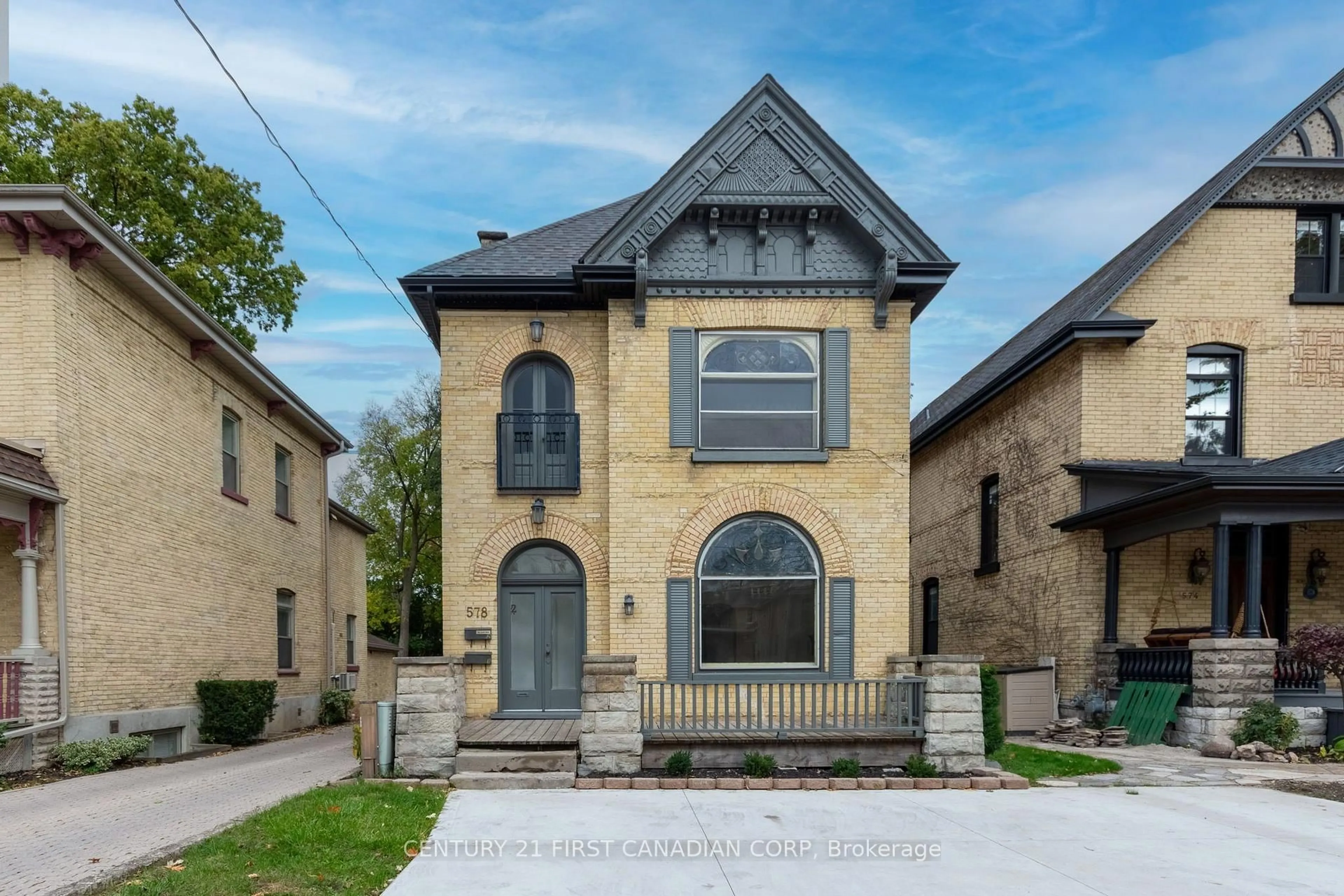 Home with brick exterior material, street for 578 Waterloo St, London East Ontario N6B 2P9