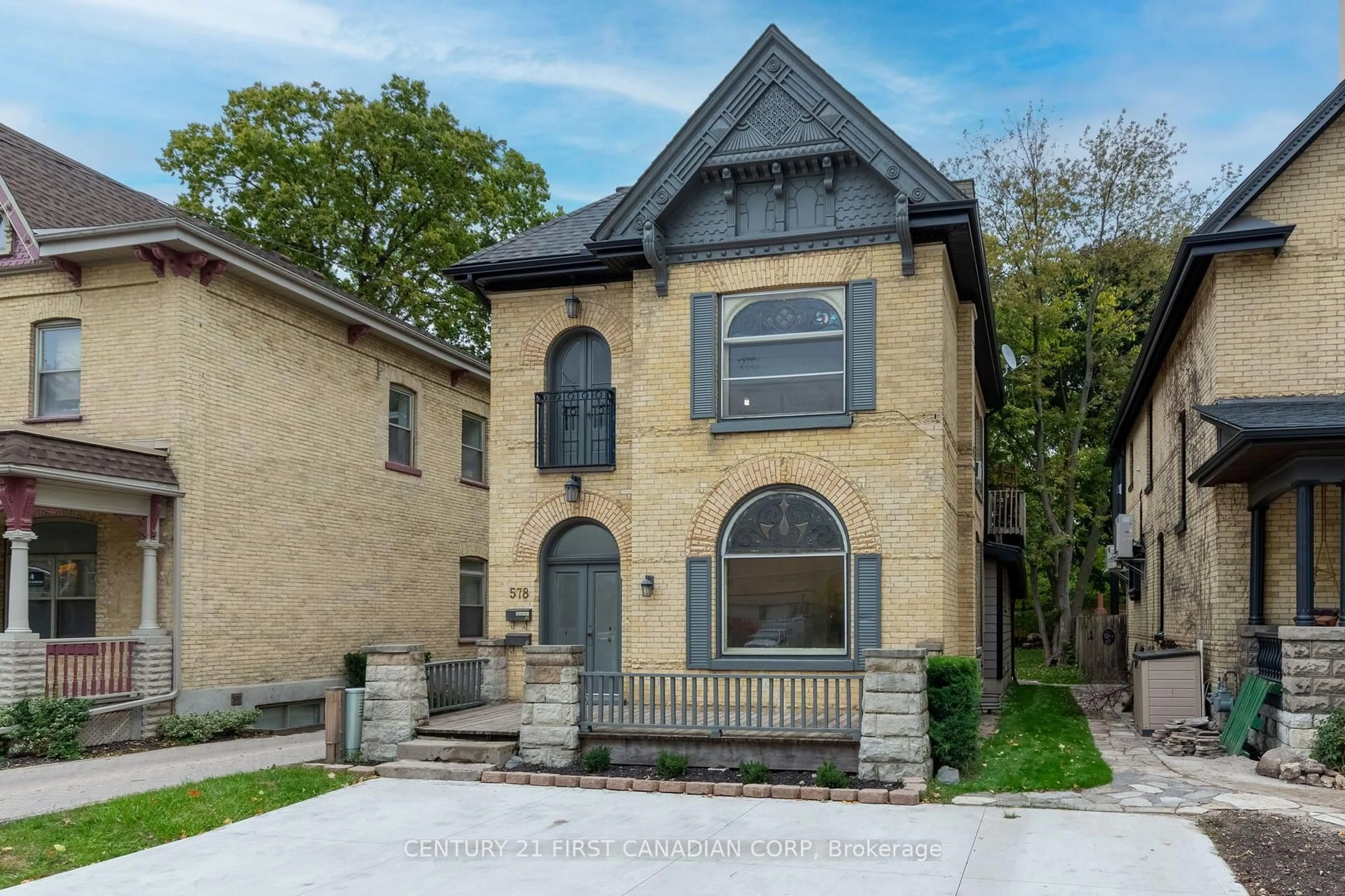 Home with brick exterior material, street for 578 Waterloo St, London East Ontario N6B 2P9