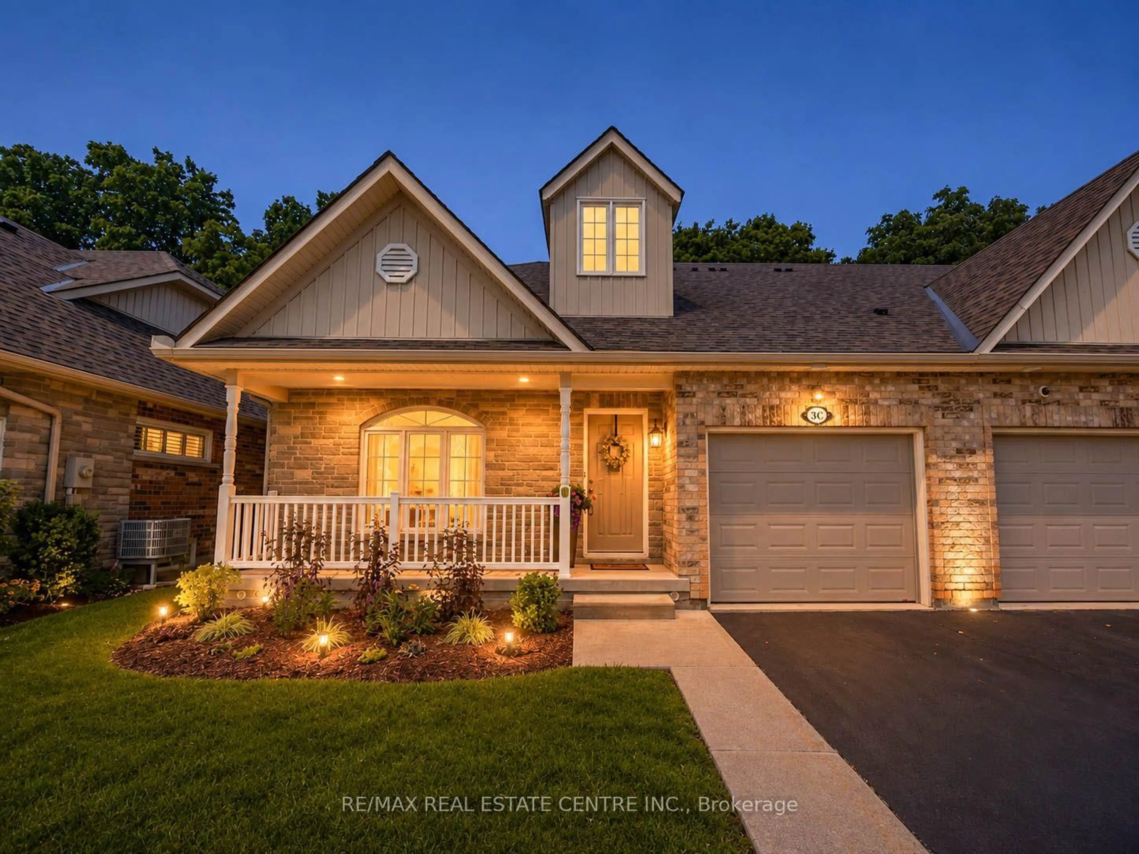 Home with brick exterior material, street for 350 Doon Valley Dr #3C, Kitchener Ontario N2P 2M9