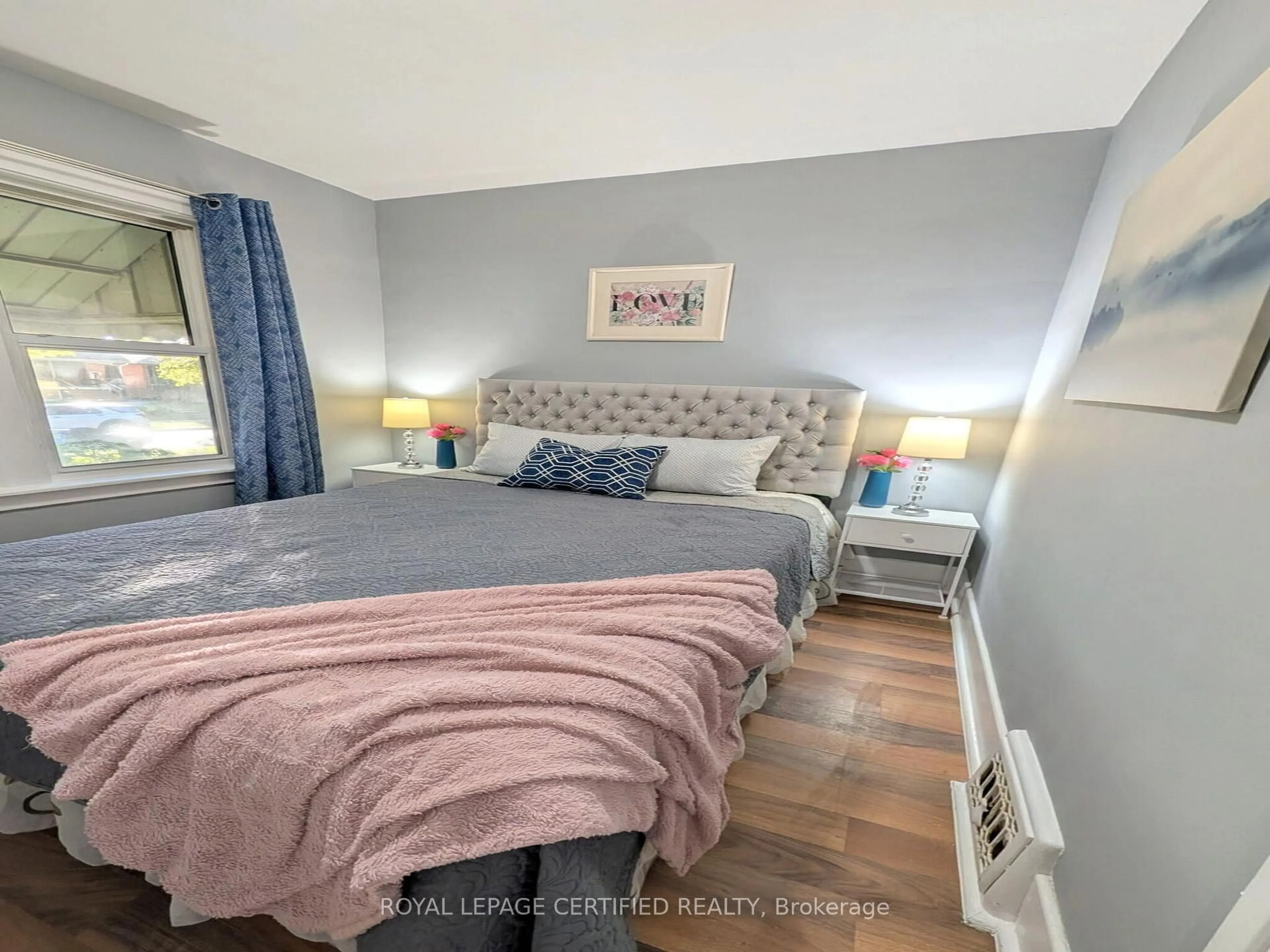 Bedroom with bed, unknown for 1184 Janette Ave, Windsor Ontario N9A 5A7