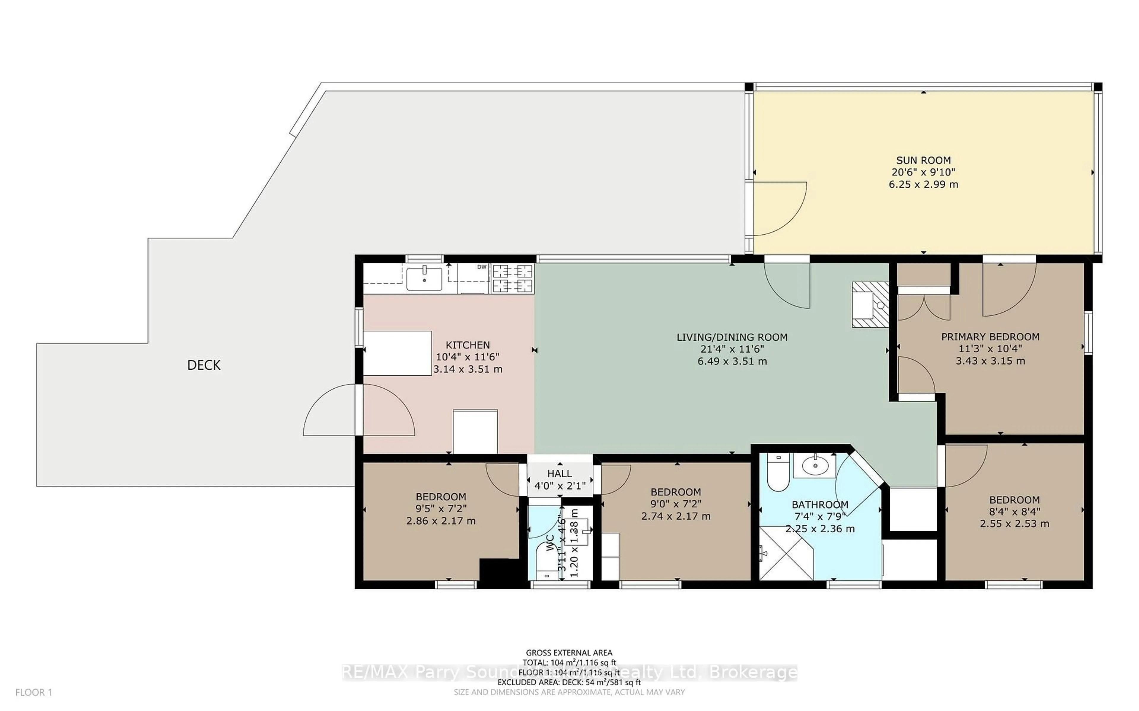 Floor plan for 530 Oak Point Rd #Lot 67, Parry Sound Ontario P2A 2X4