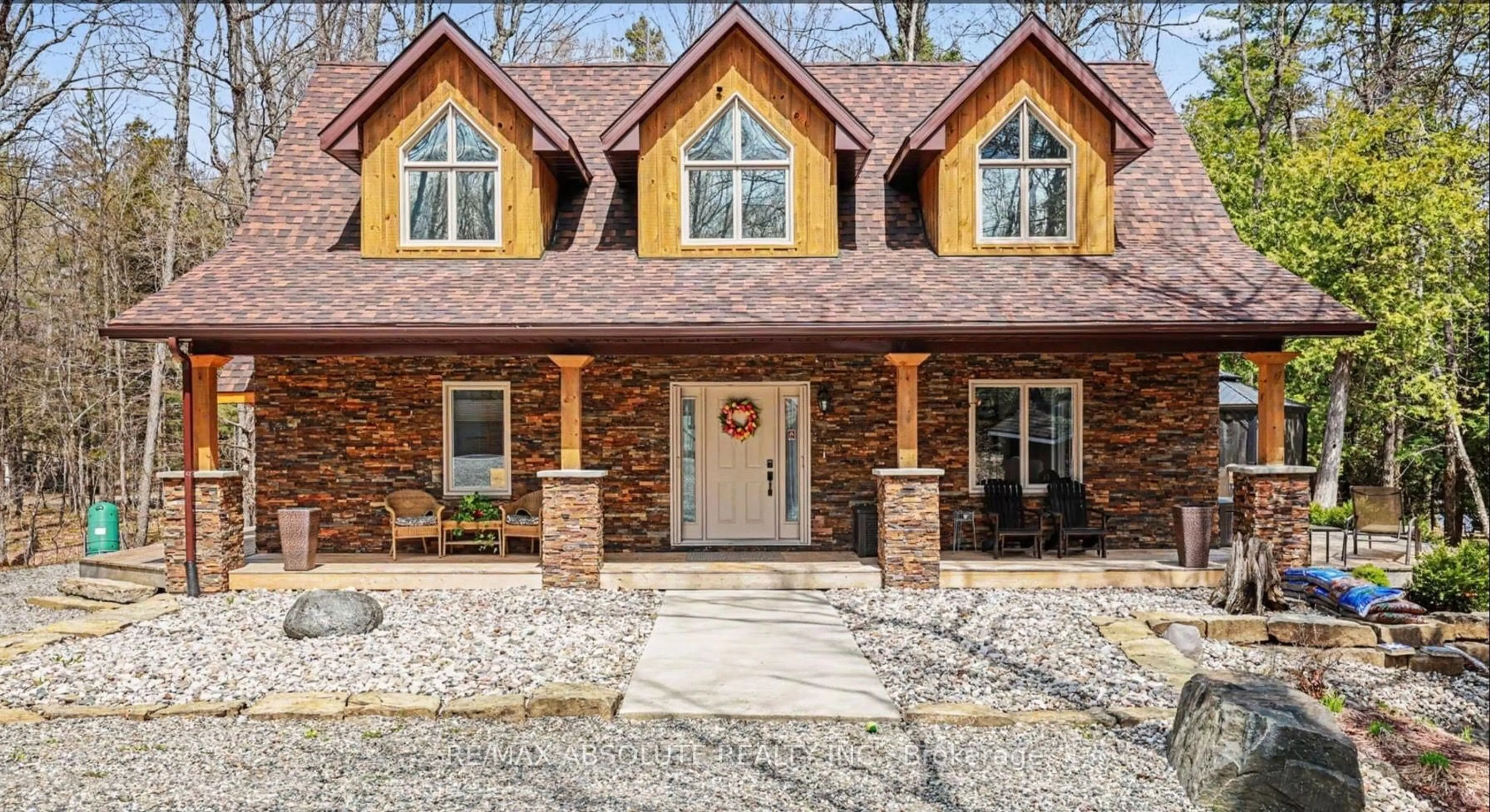 Home with brick exterior material, street for 1091 Carson Trail Rd, Snow Road Station Ontario K0H 2R0
