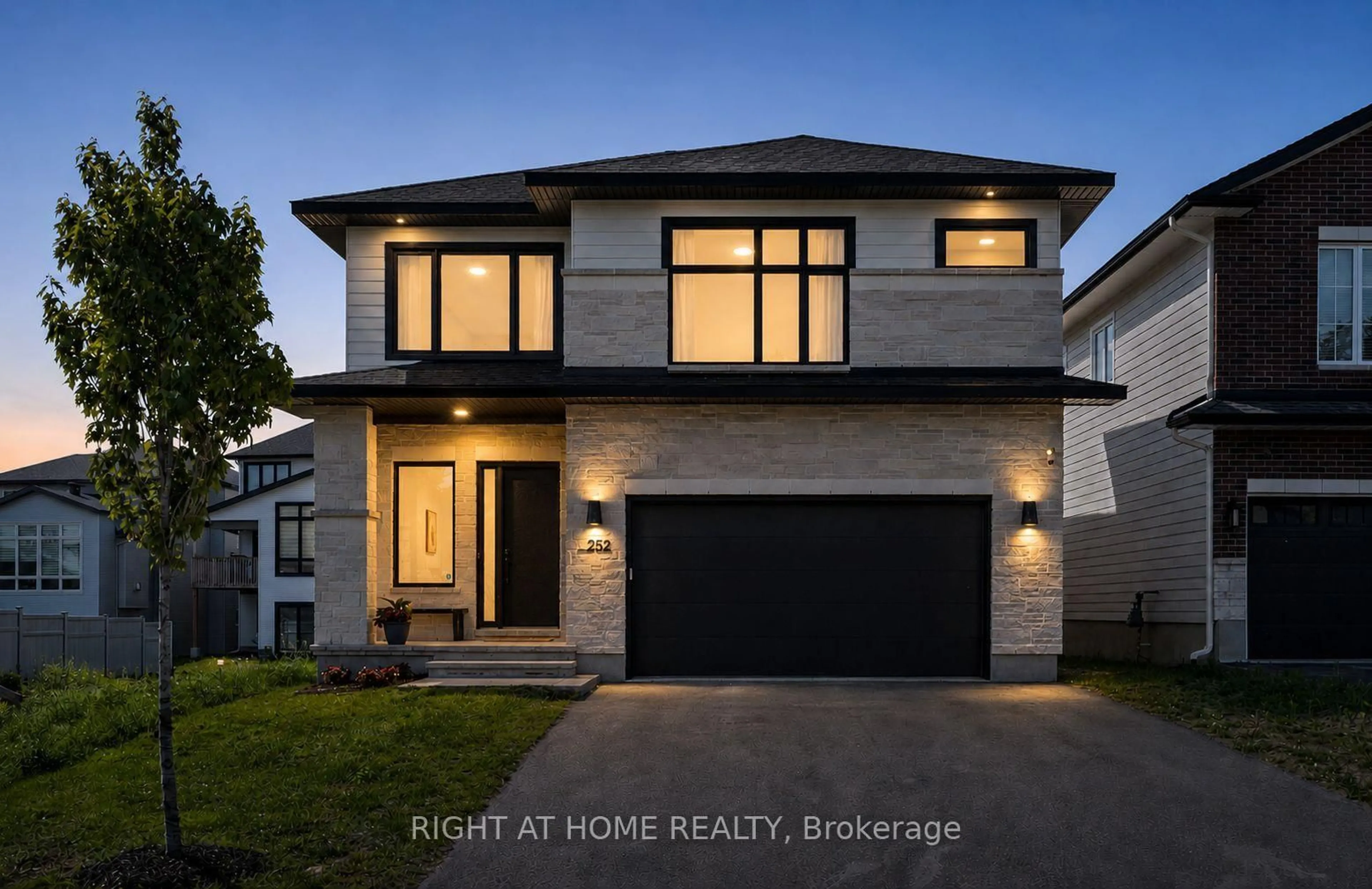 Home with brick exterior material, street for 252 KETCHIKAN Cres, Kanata Ontario K2T 0S2