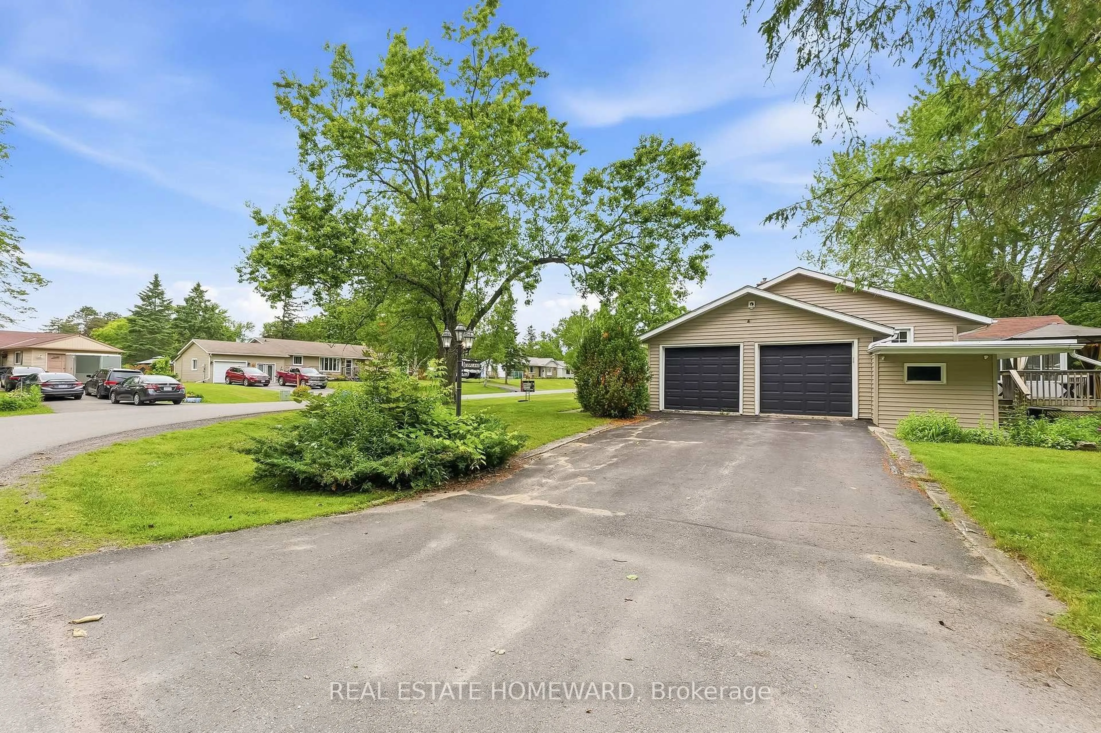 A pic from outside/outdoor area/front of a property/back of a property/a pic from drone, unknown for 4 Wayne Cres, Quinte West Ontario K0K 1L0