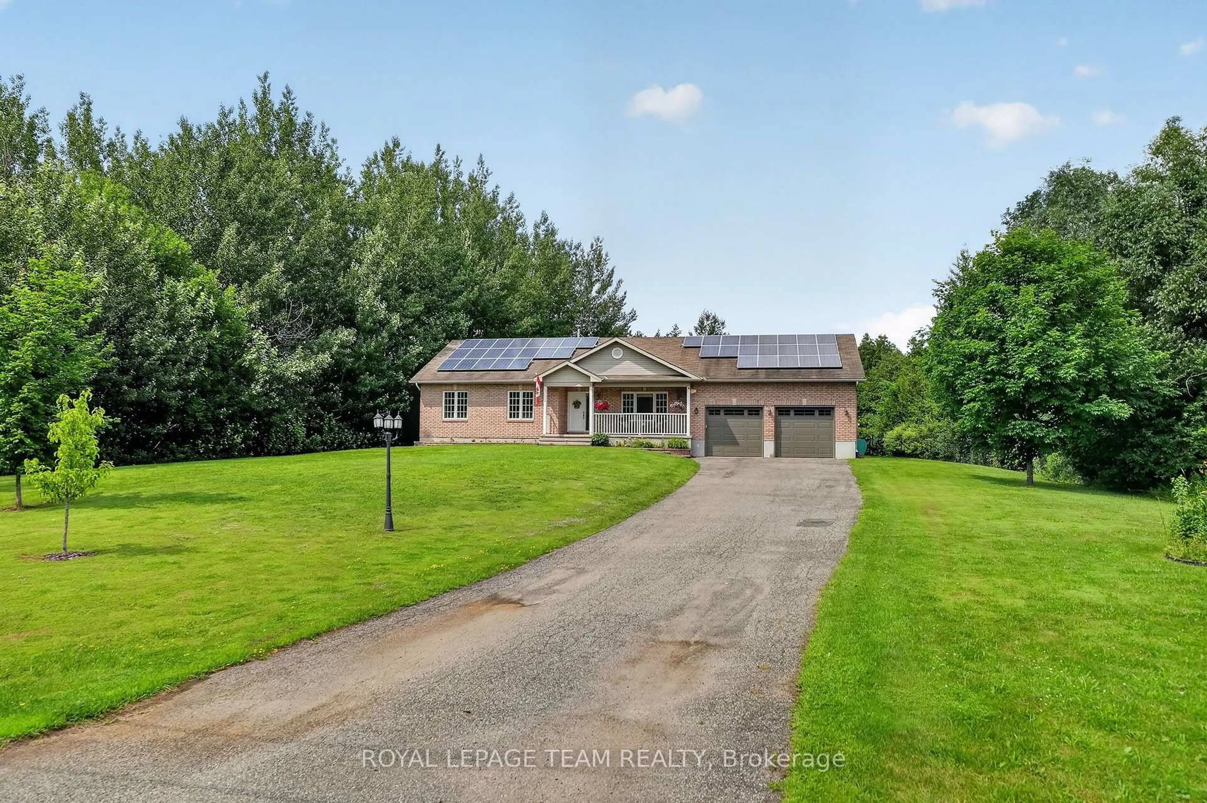 A pic from outside/outdoor area/front of a property/back of a property/a pic from drone, water/lake/river/ocean view for 8115 Adam Baker Way, Metcalfe Ontario K0A 2P0