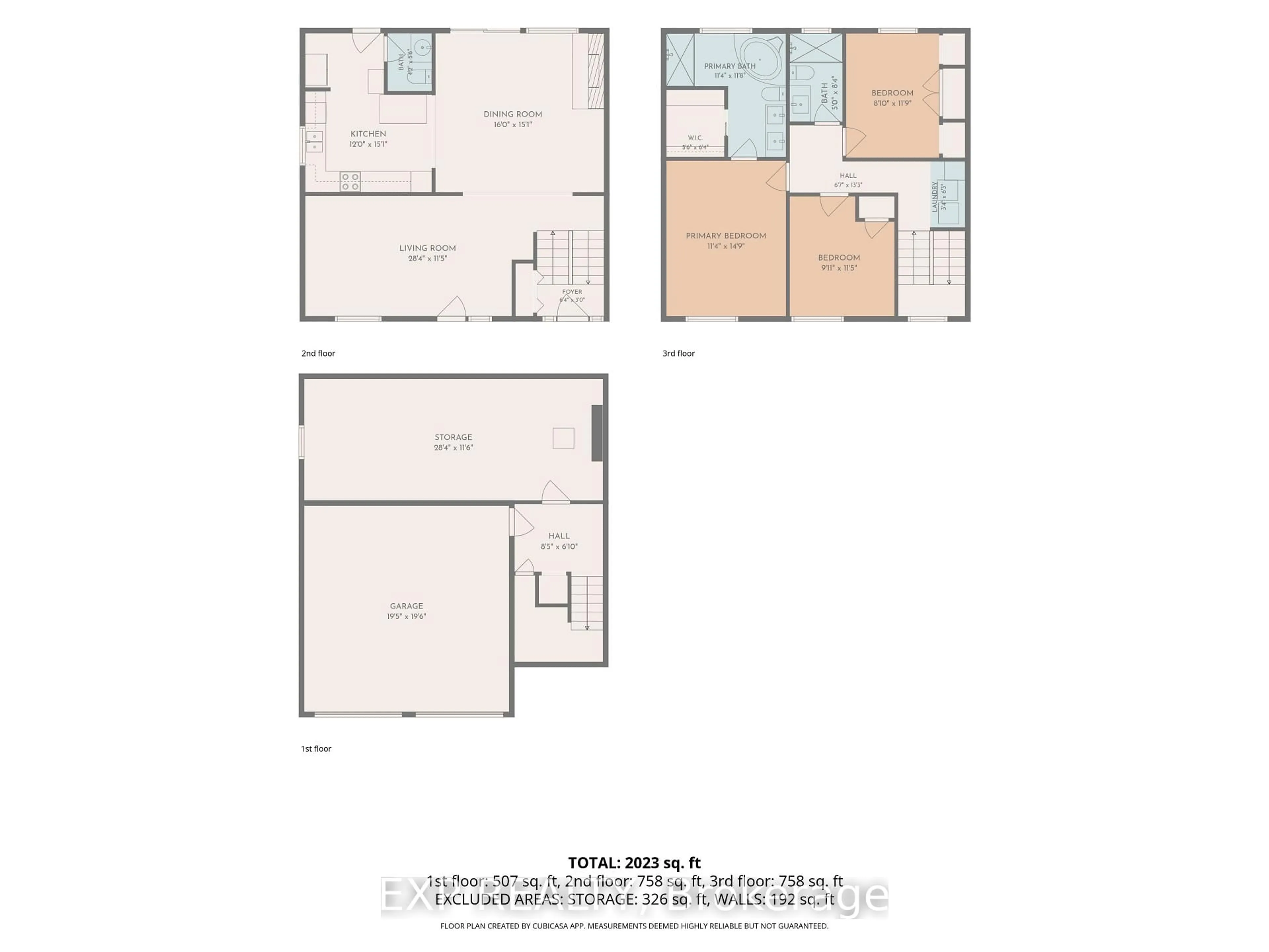 Floor plan for 2490 Regina St, Ottawa Ontario K2B 6X5