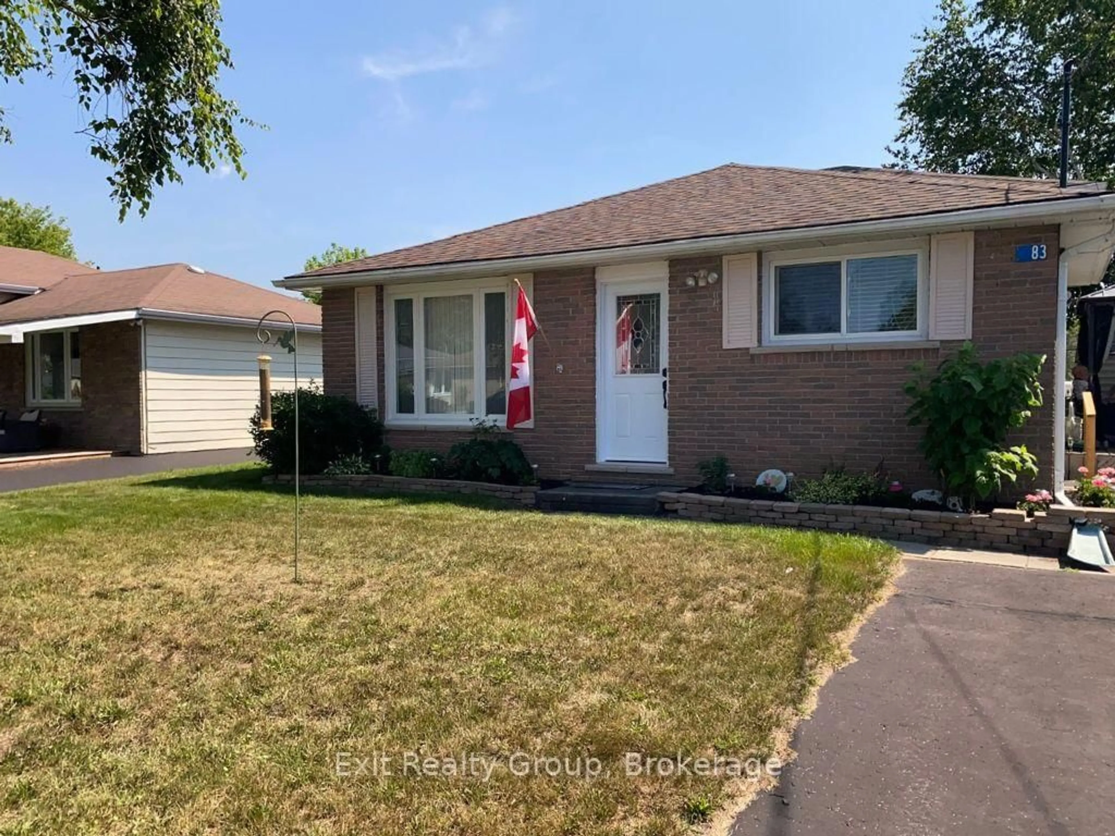 Home with vinyl exterior material, street for 83 Centre St, Hastings Ontario K0K 2C0