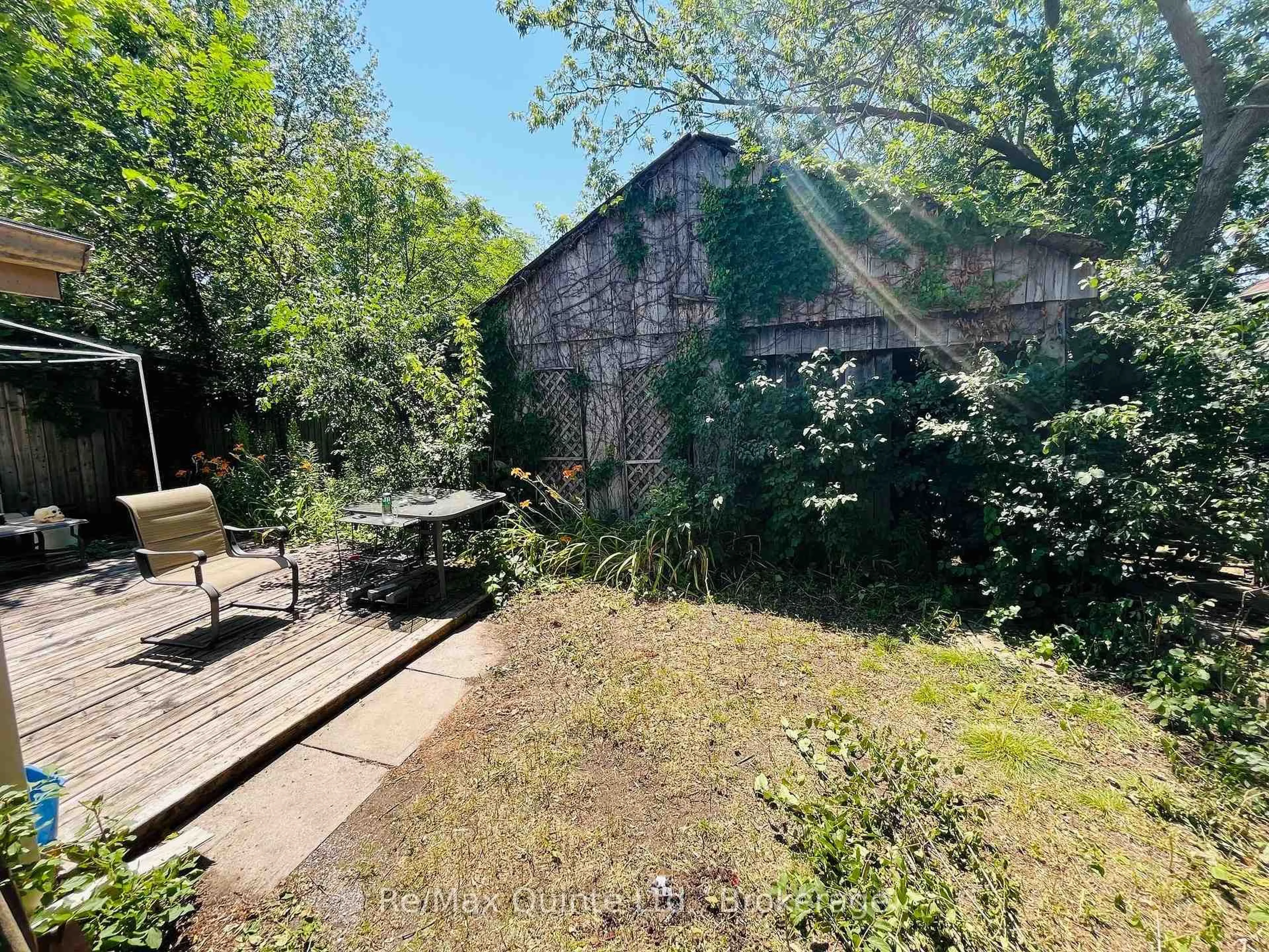 A pic from outside/outdoor area/front of a property/back of a property/a pic from drone, forest/trees view for 92 Foster Ave, Belleville Ontario K8N 3P7