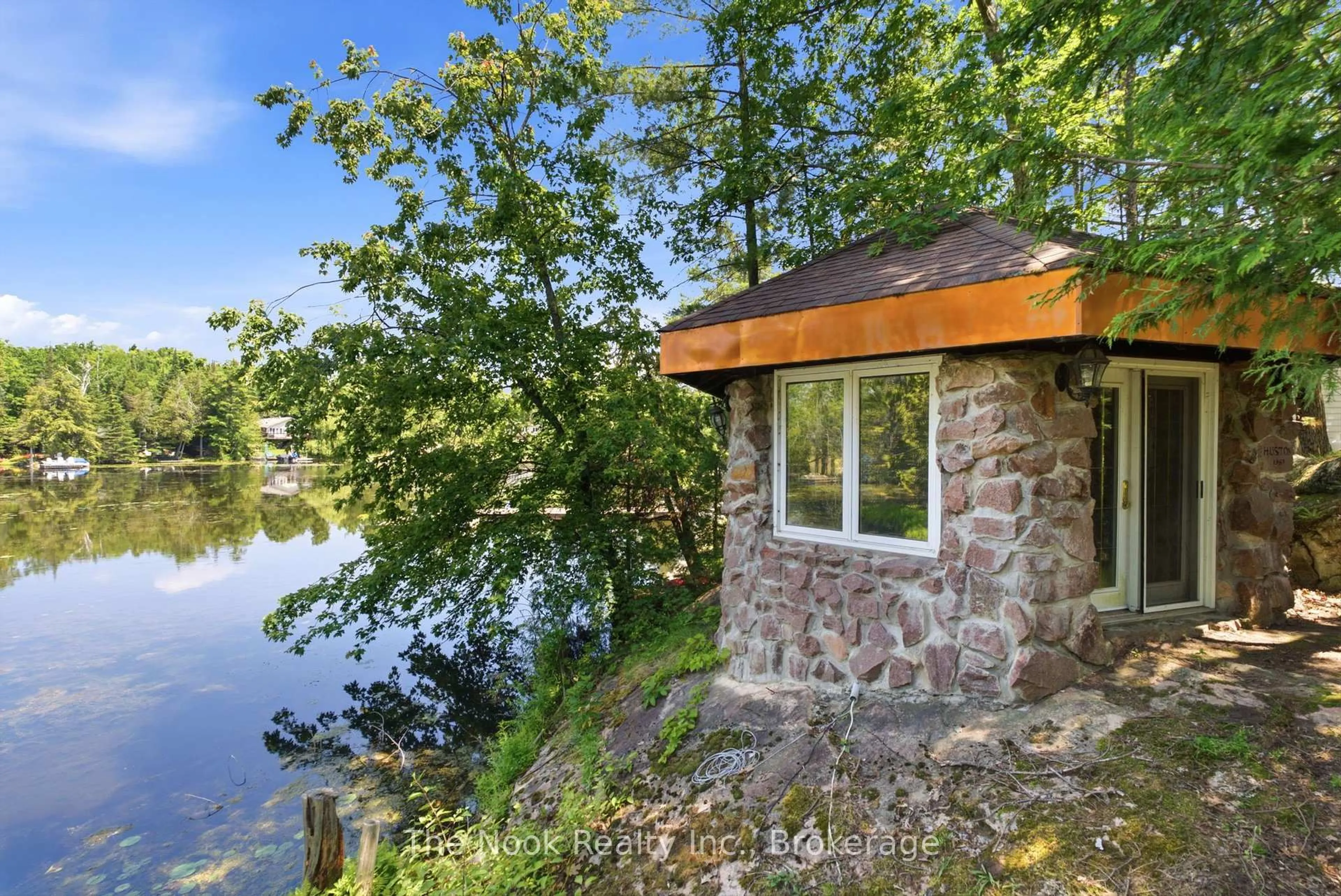Patio, water/lake/river/ocean view for 69 Island Dr, Trent Lakes Ontario K0L 1J0