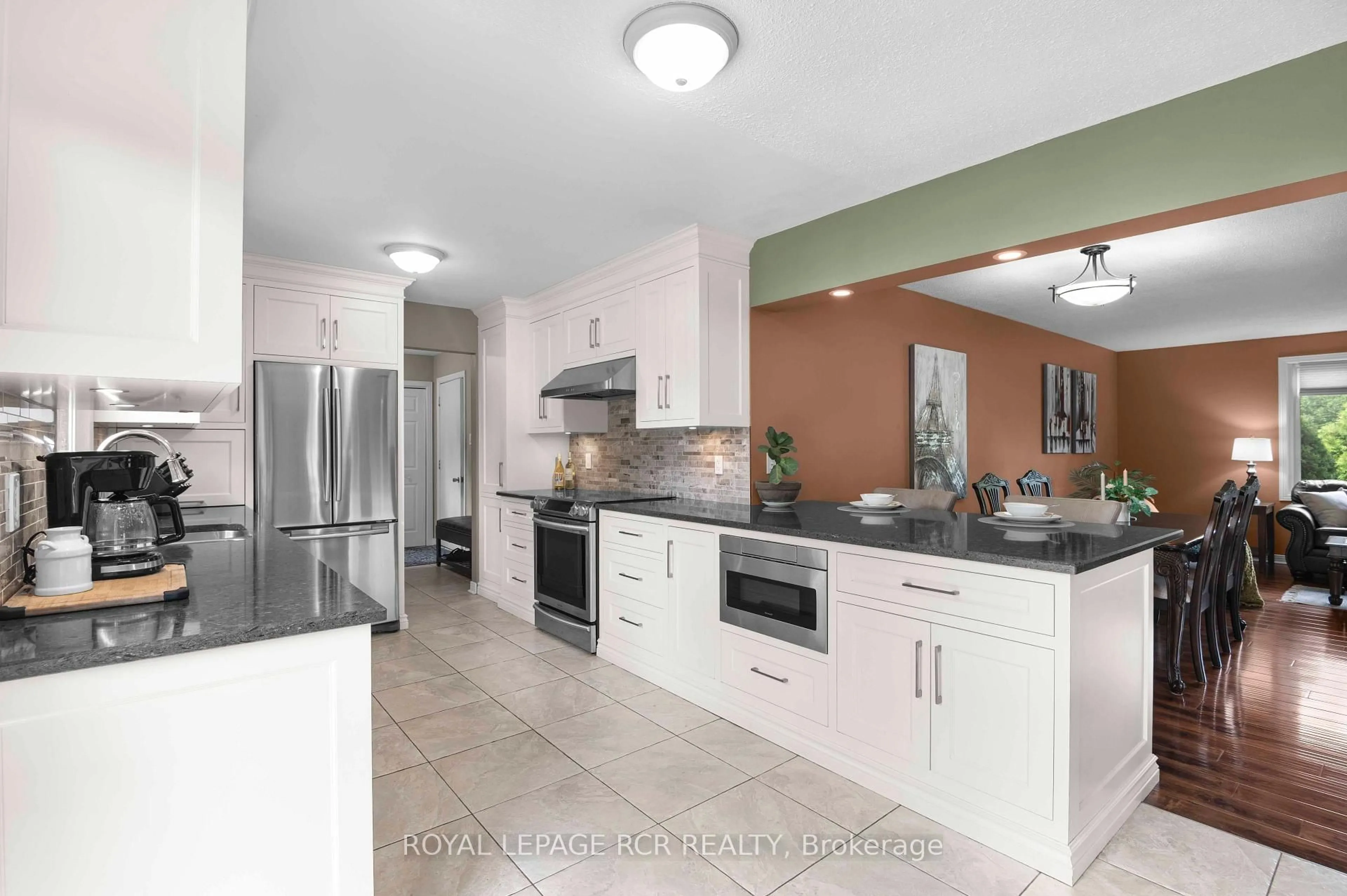 Contemporary kitchen, ceramic/tile floor for 7212 Wellington Road 51 Rd, Guelph/Eramosa Ontario N0B 1B0