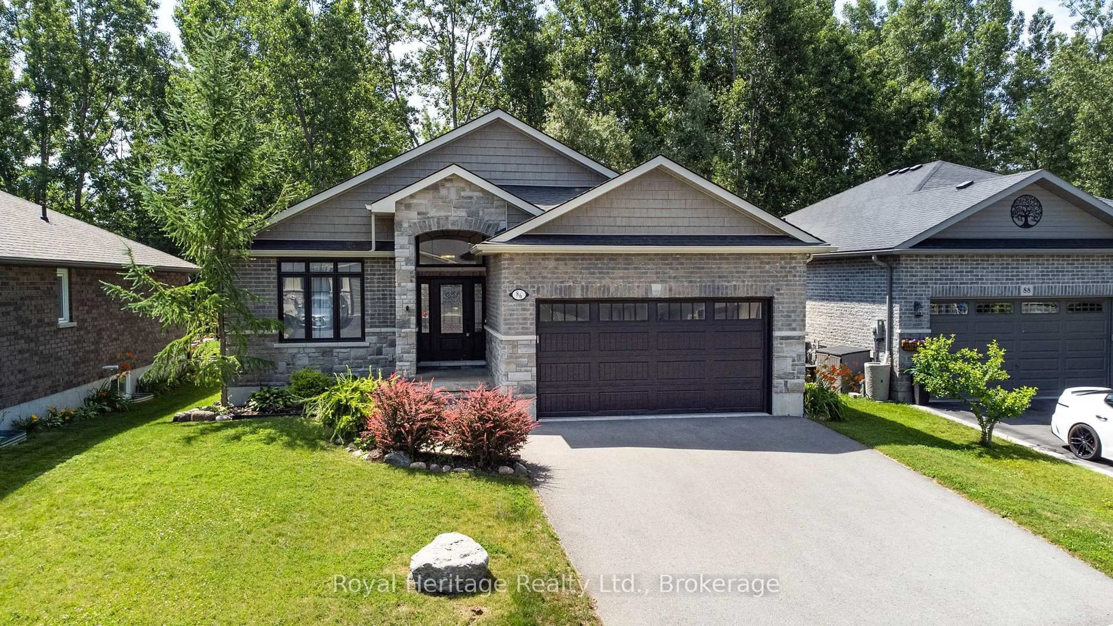 Home with brick exterior material, street for 86 Royal Gala Dr, Brighton Ontario K0K 1H0