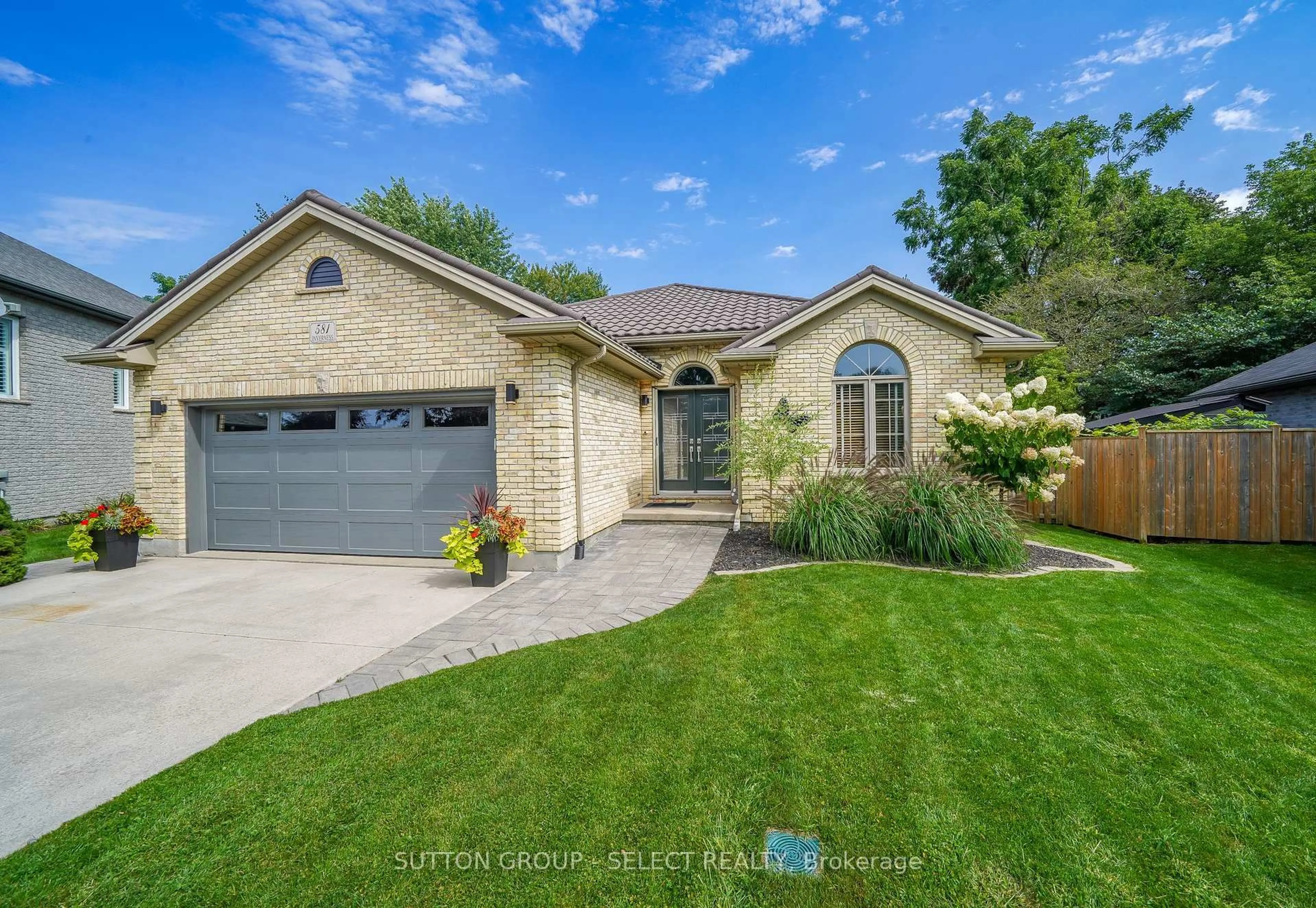 Home with brick exterior material, street for 581 Inverness Ave, London North Ontario N6H 5R3