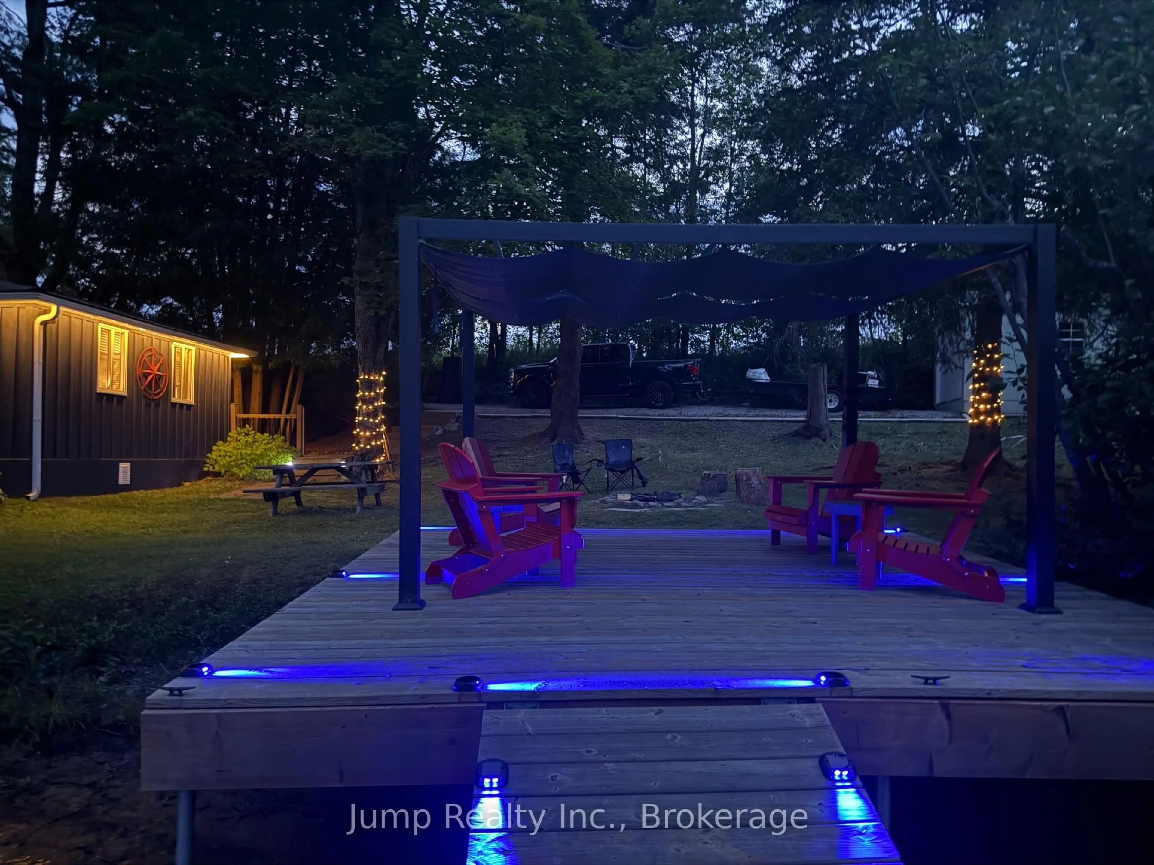 Patio, street for 4228 Deep Bay Rd, Minden Hills Ontario K0M 2K0