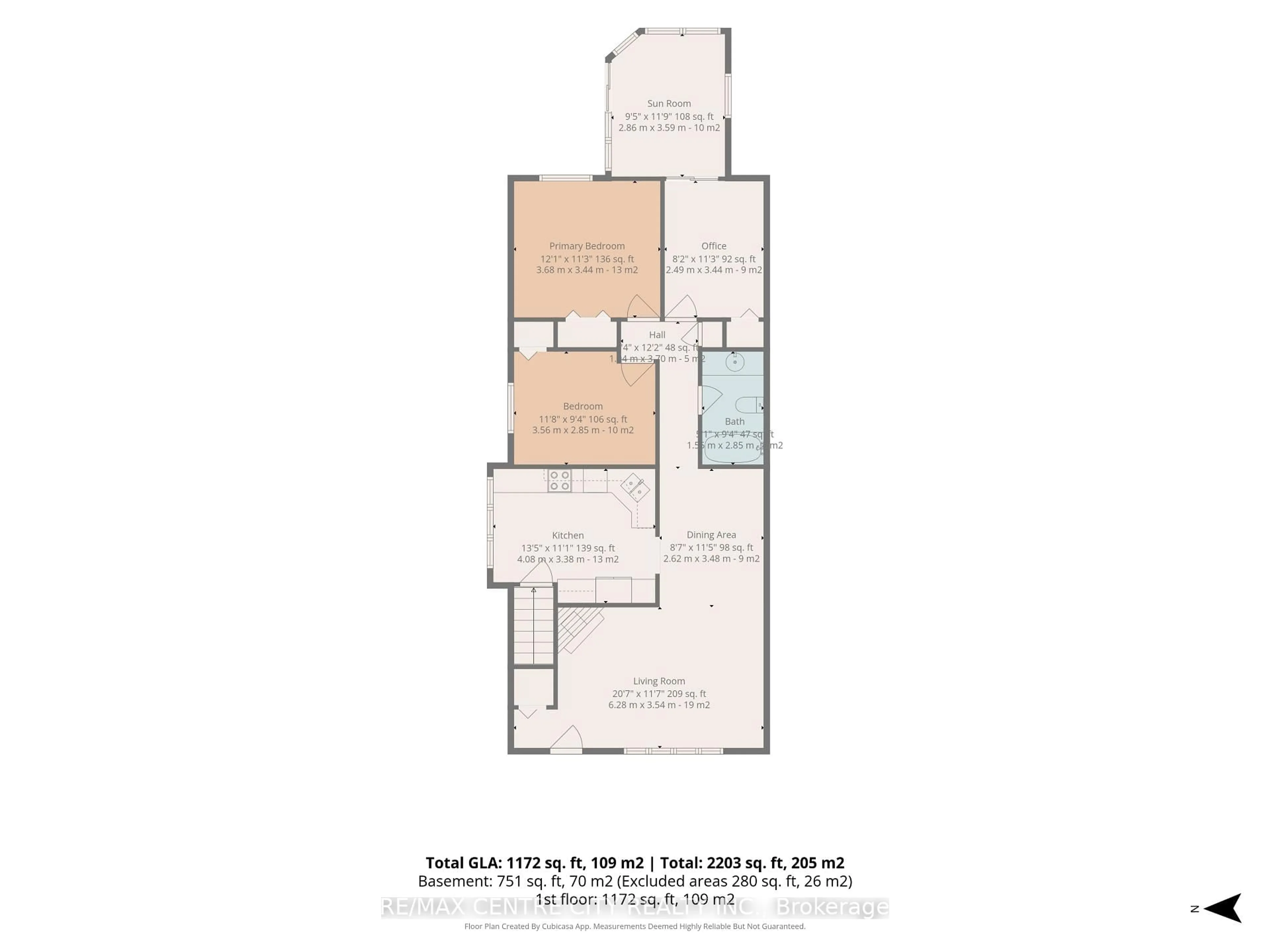 Floor plan for 96 Carrie Cres, St. Thomas Ontario N5R 6C2
