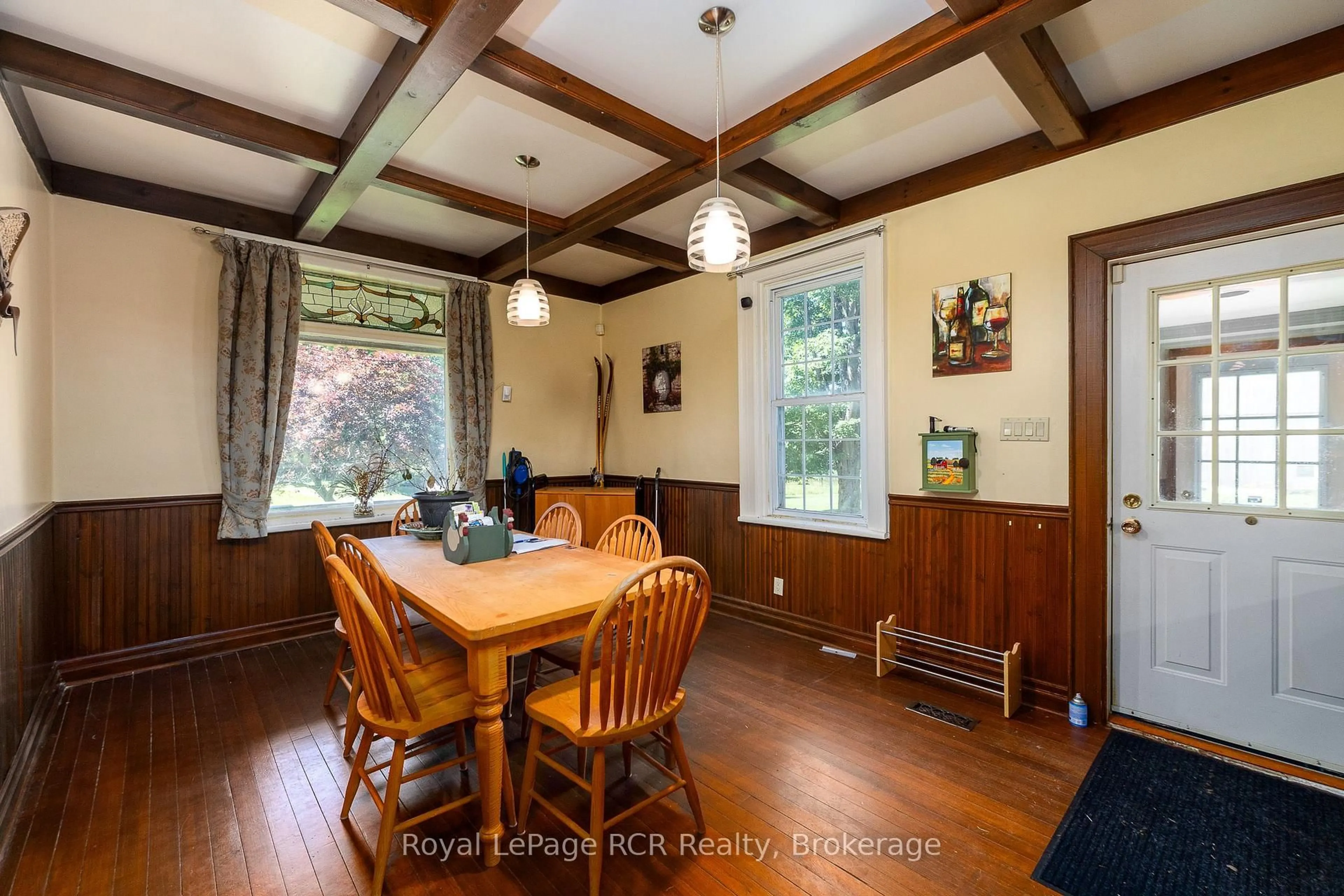 Dining room, wood/laminate floor for 404683 Grey Road 4, West Grey Ontario N0C 1K0