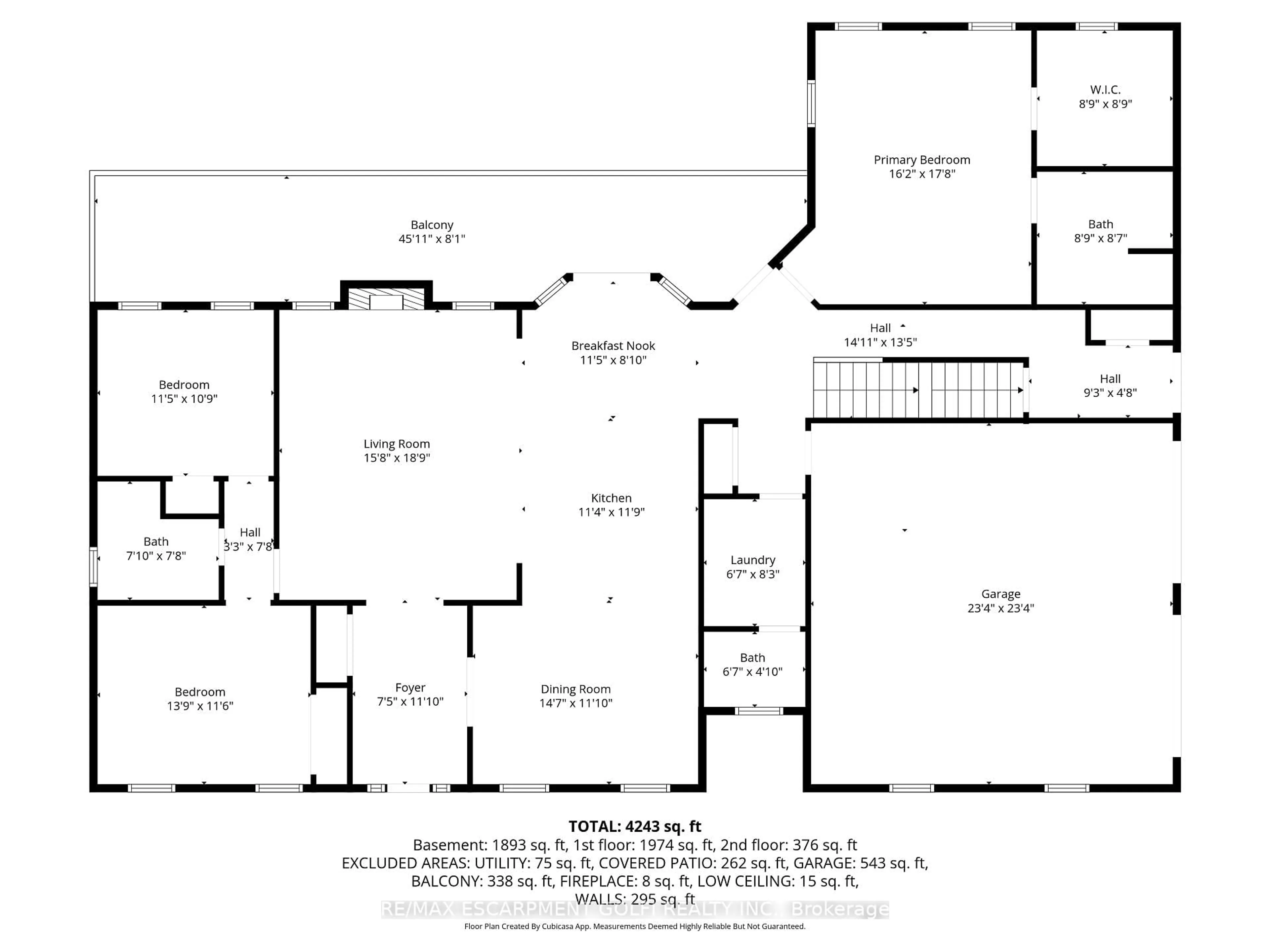 Floor plan for 461 TICE Rd, Pelham Ontario L0S 1M0