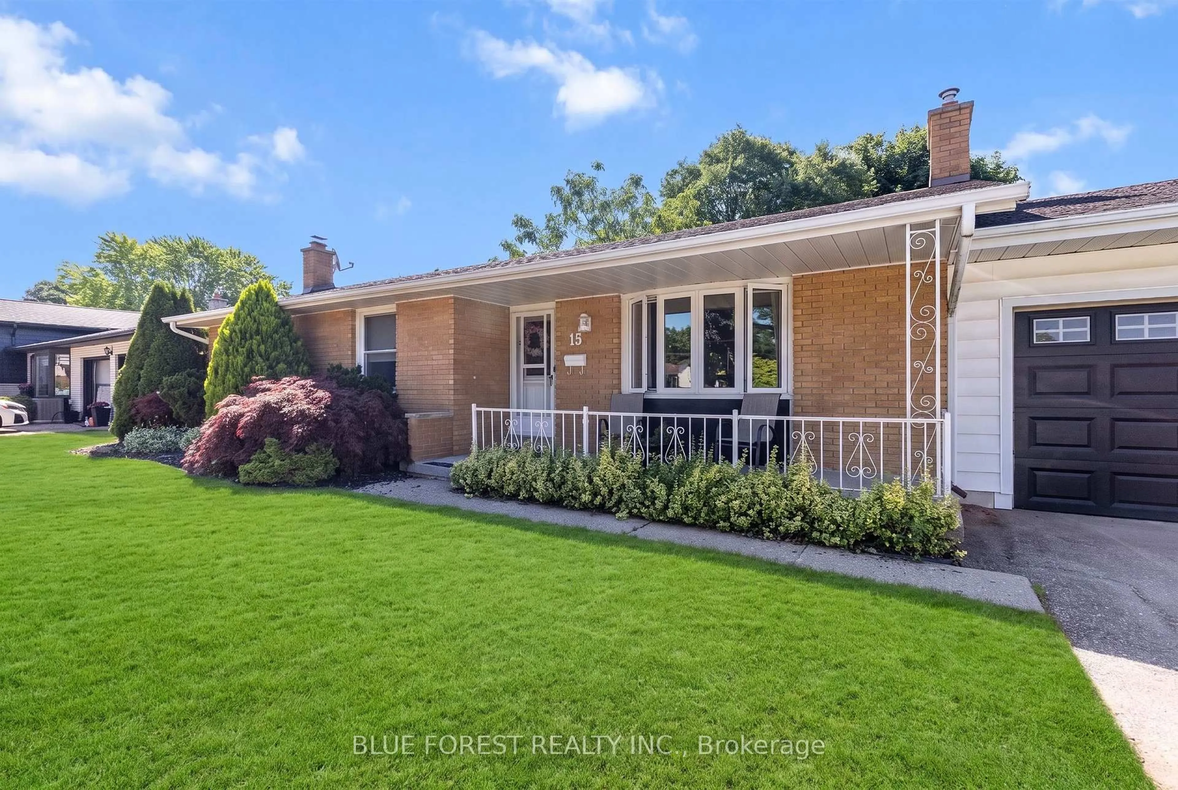 Home with brick exterior material, street for 15 Southland Dr, London South Ontario N6P 1C2