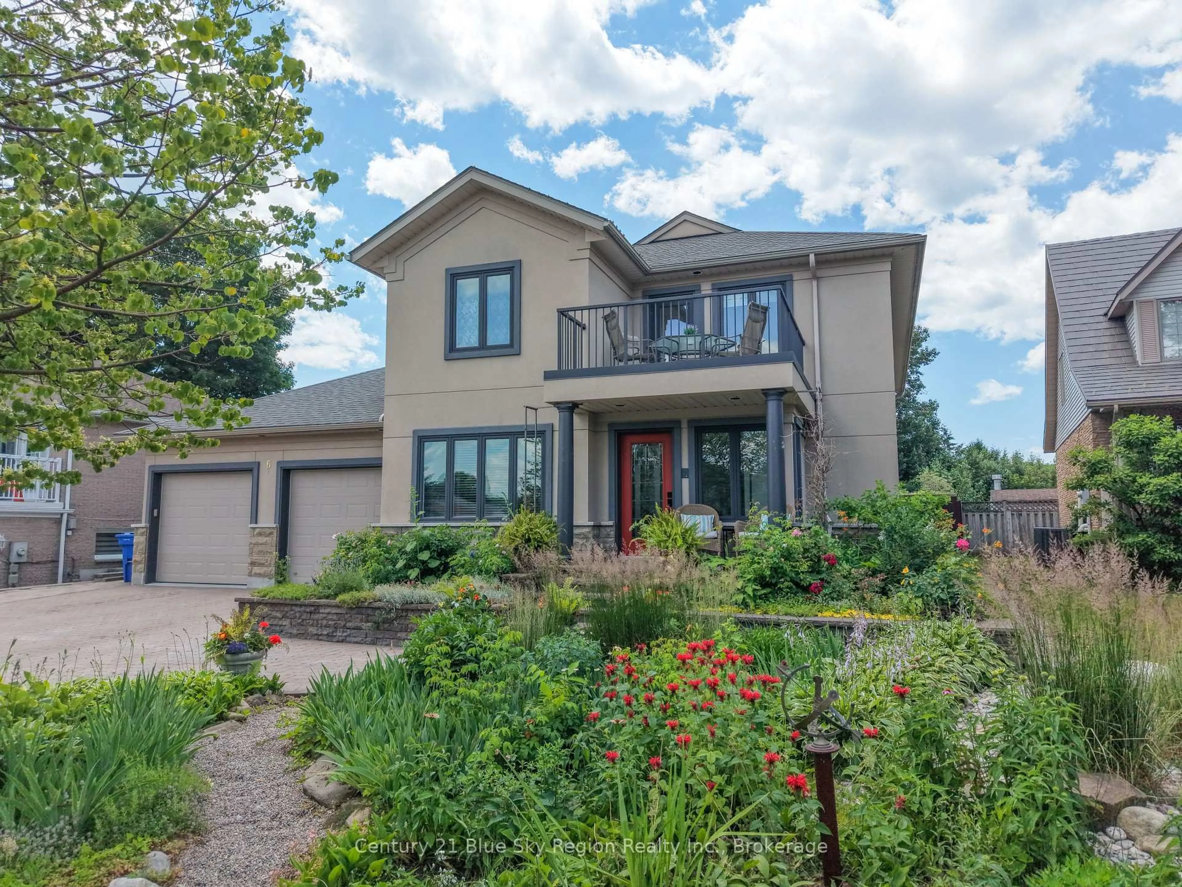 Home with brick exterior material, street for 6 Melissa Cres, North Bay Ontario P1C 1M7