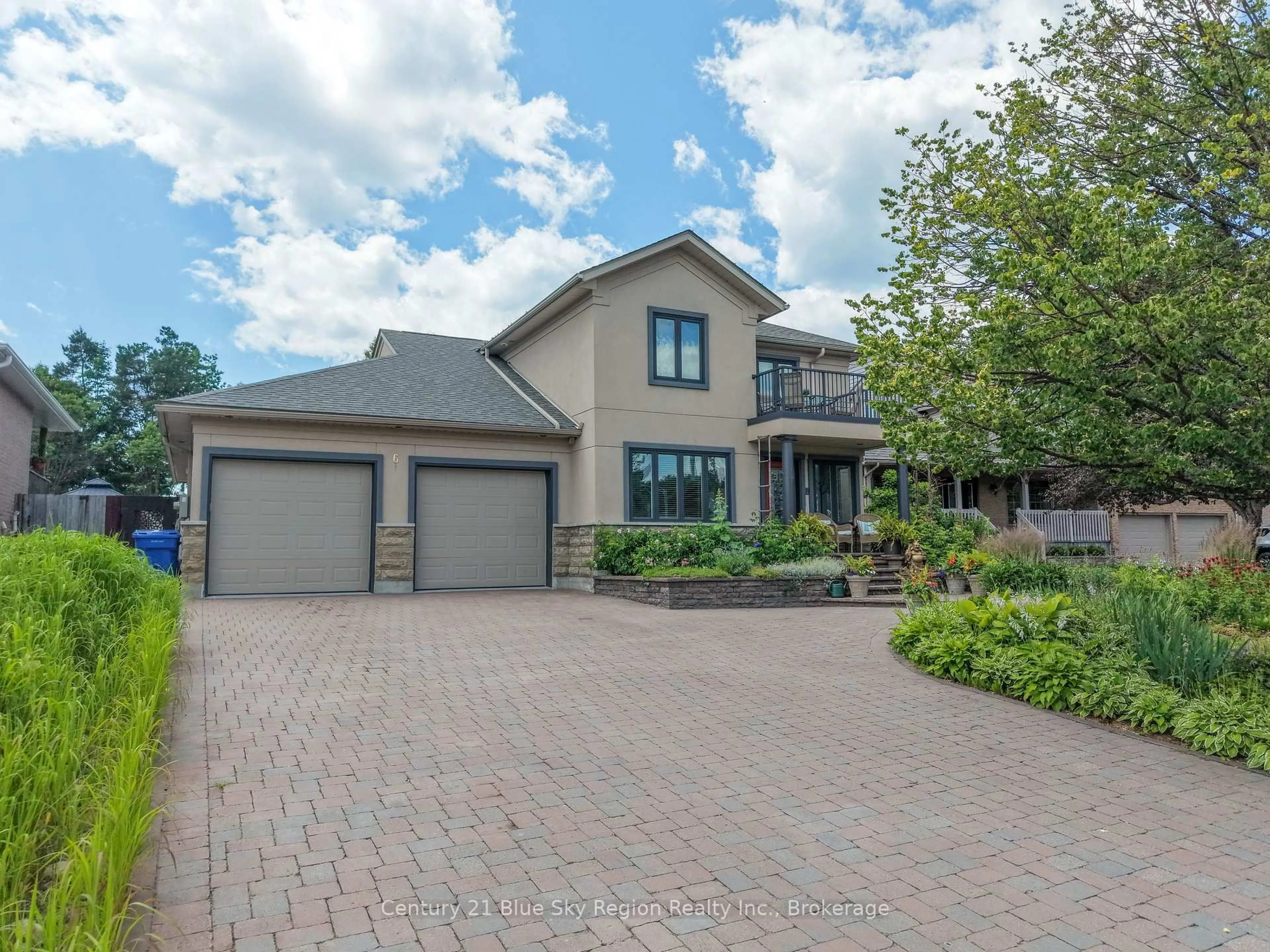 Home with brick exterior material, street for 6 Melissa Cres, North Bay Ontario P1C 1M7