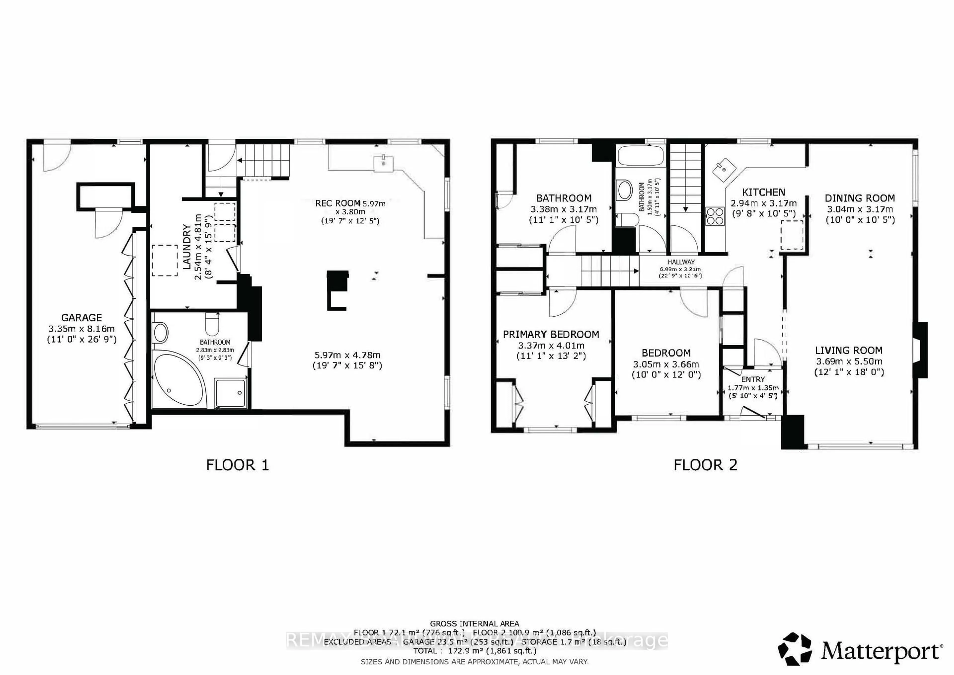 Floor plan for 148 James St, Brockville Ontario K6V 1L2